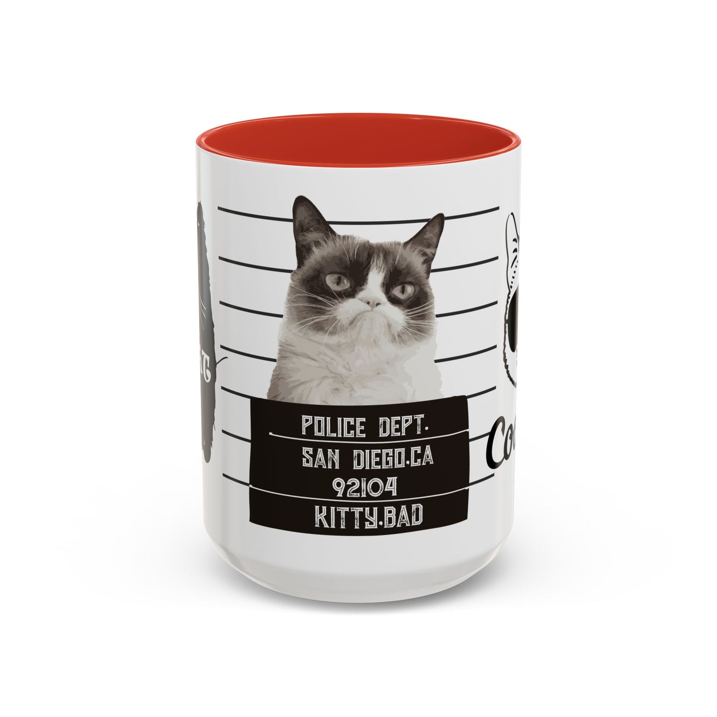 Kitty Bad - Accent Coffee Mug (11, 15oz)