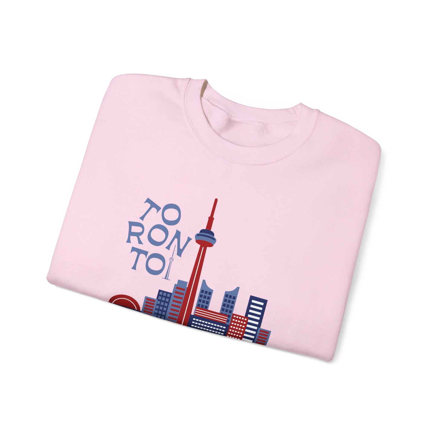 Toronto Skyline Unisex Crewneck Sweatshirt - Cozy Graphic Pullover - 12125
