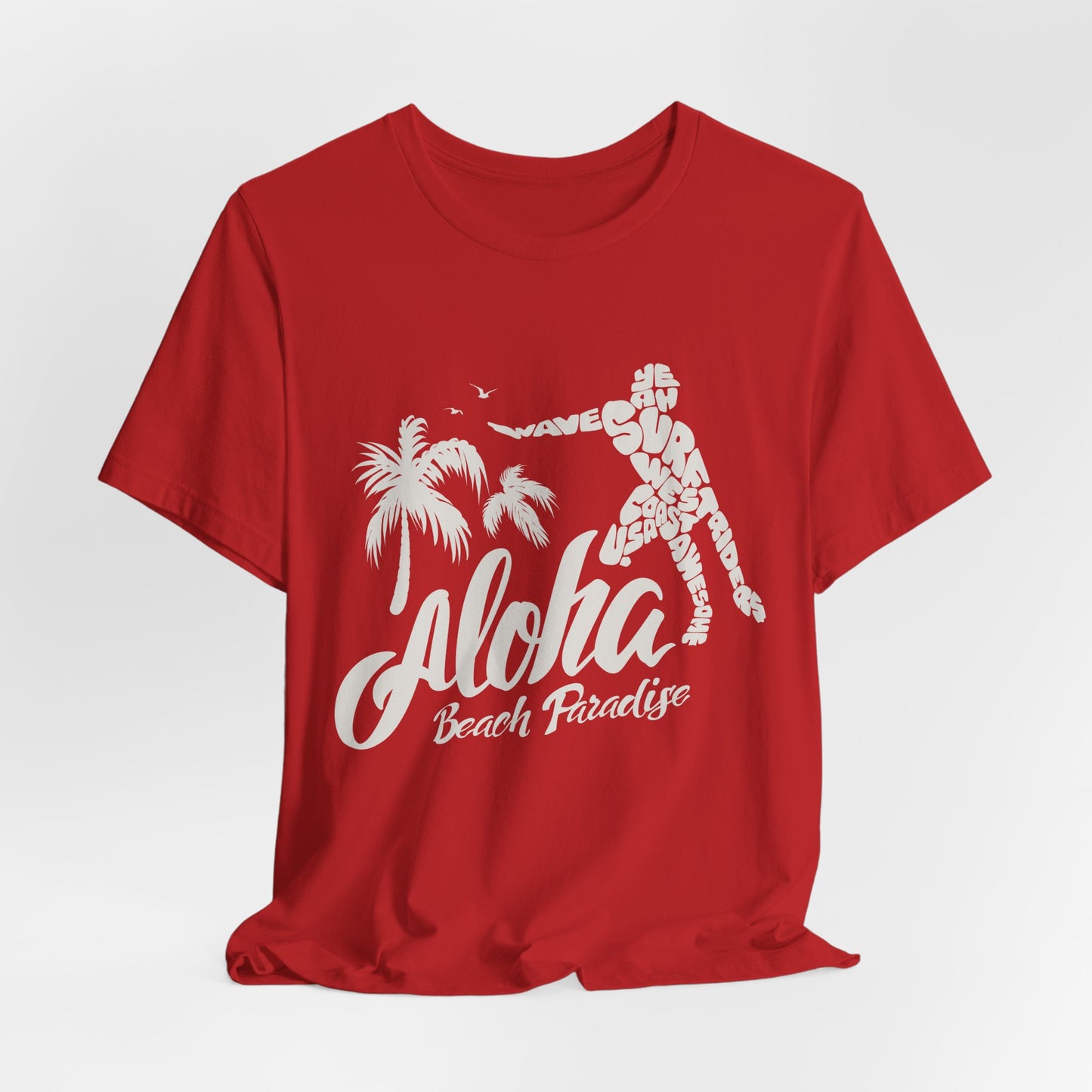 Aloha Beach Paradise - Unisex Jersey Short Sleeve Tee - 13180