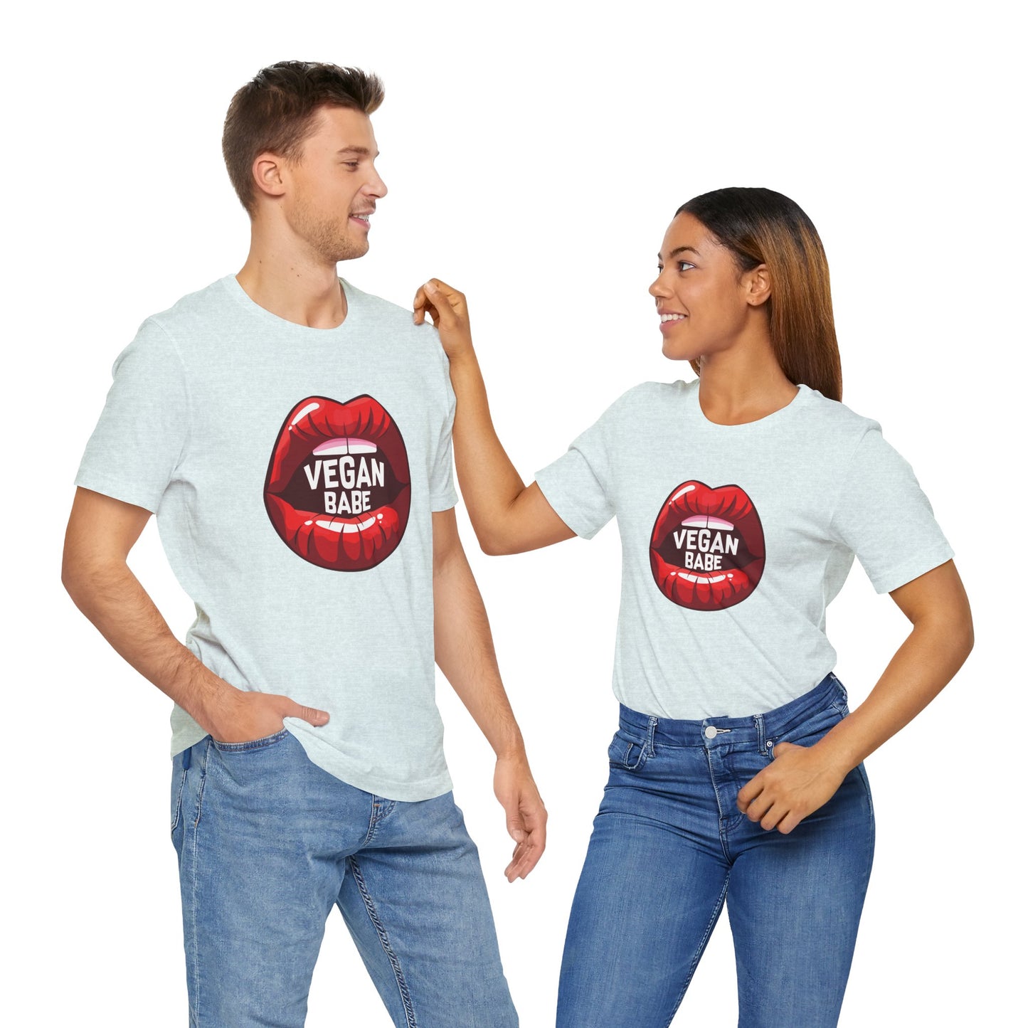 Vegan Babe - Unisex Jersey Short Sleeve Tee - 12426