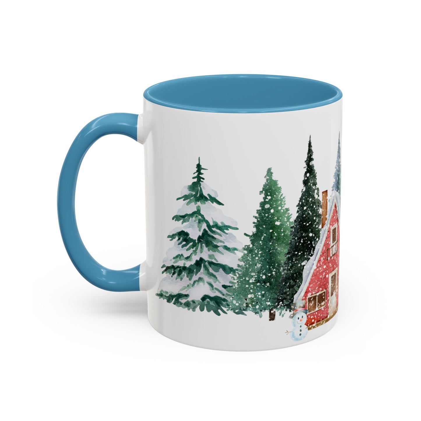 Winter House - Accent Coffee Mug (11, 15oz) - 10072