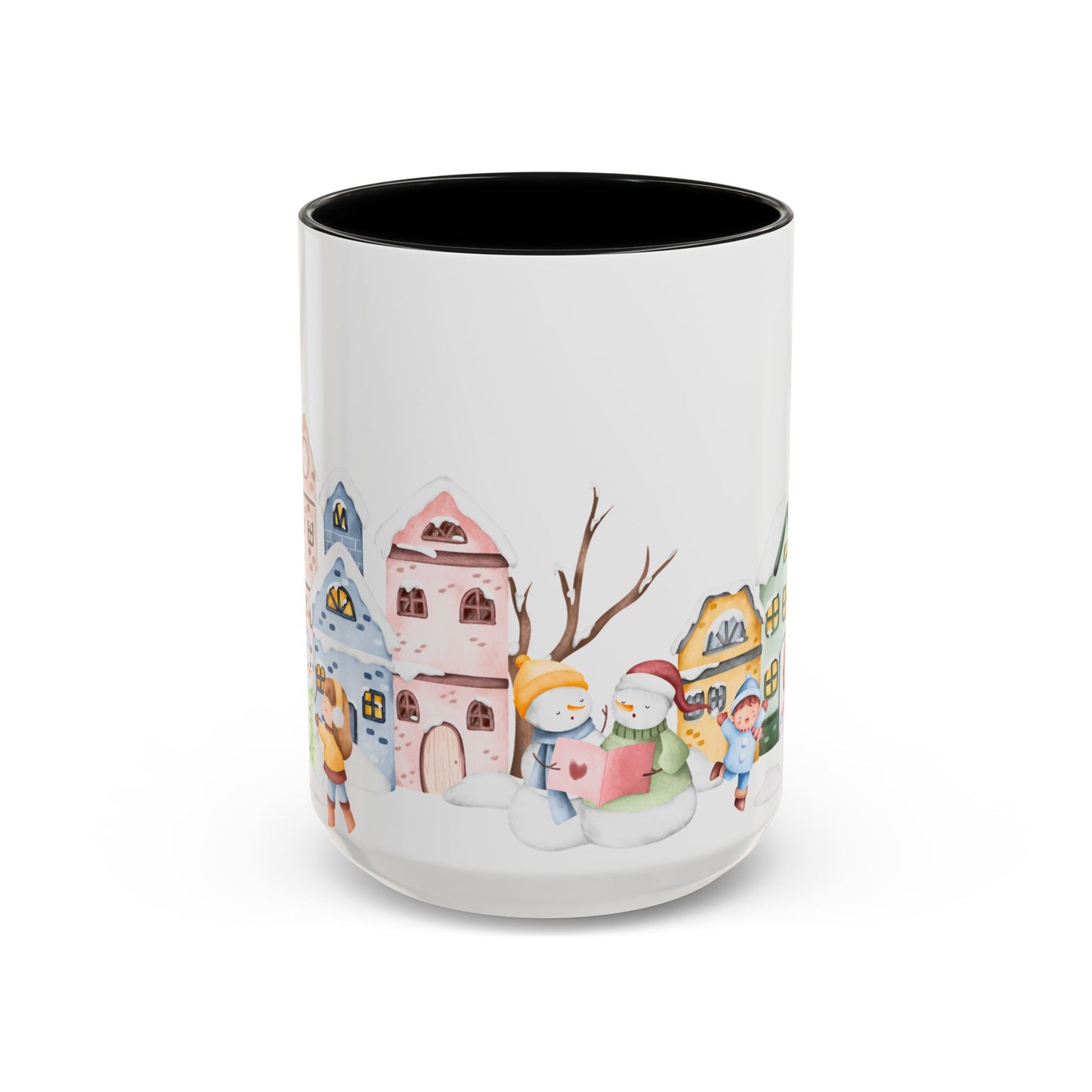 Winter Day, Outdoor - Accent Coffee Mug (11, 15oz) - 10455