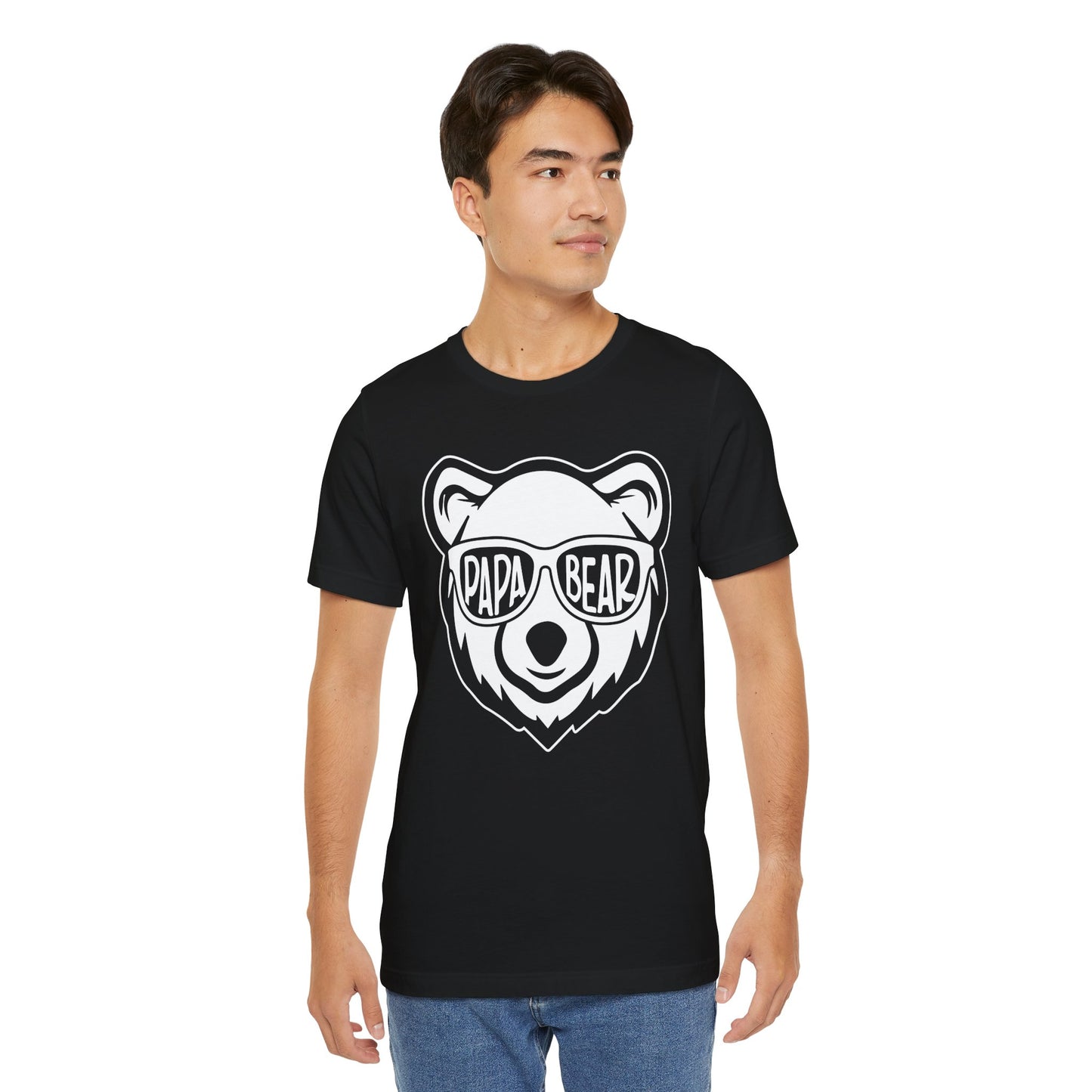 Papa Bear - Unisex Jersey Short Sleeve Tee