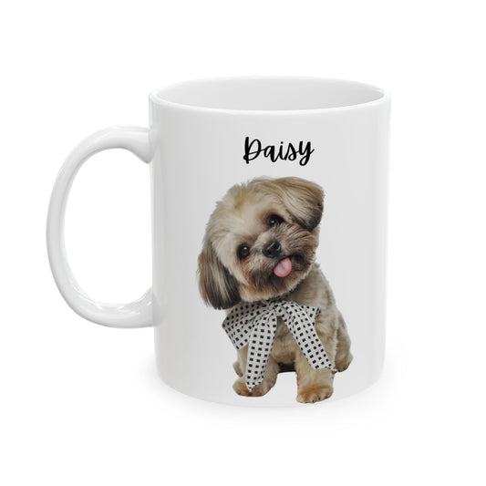 Personalised Dog Ceramic Mug - Perfect for Dog Lovers, Gift for Pet Owners - 14179