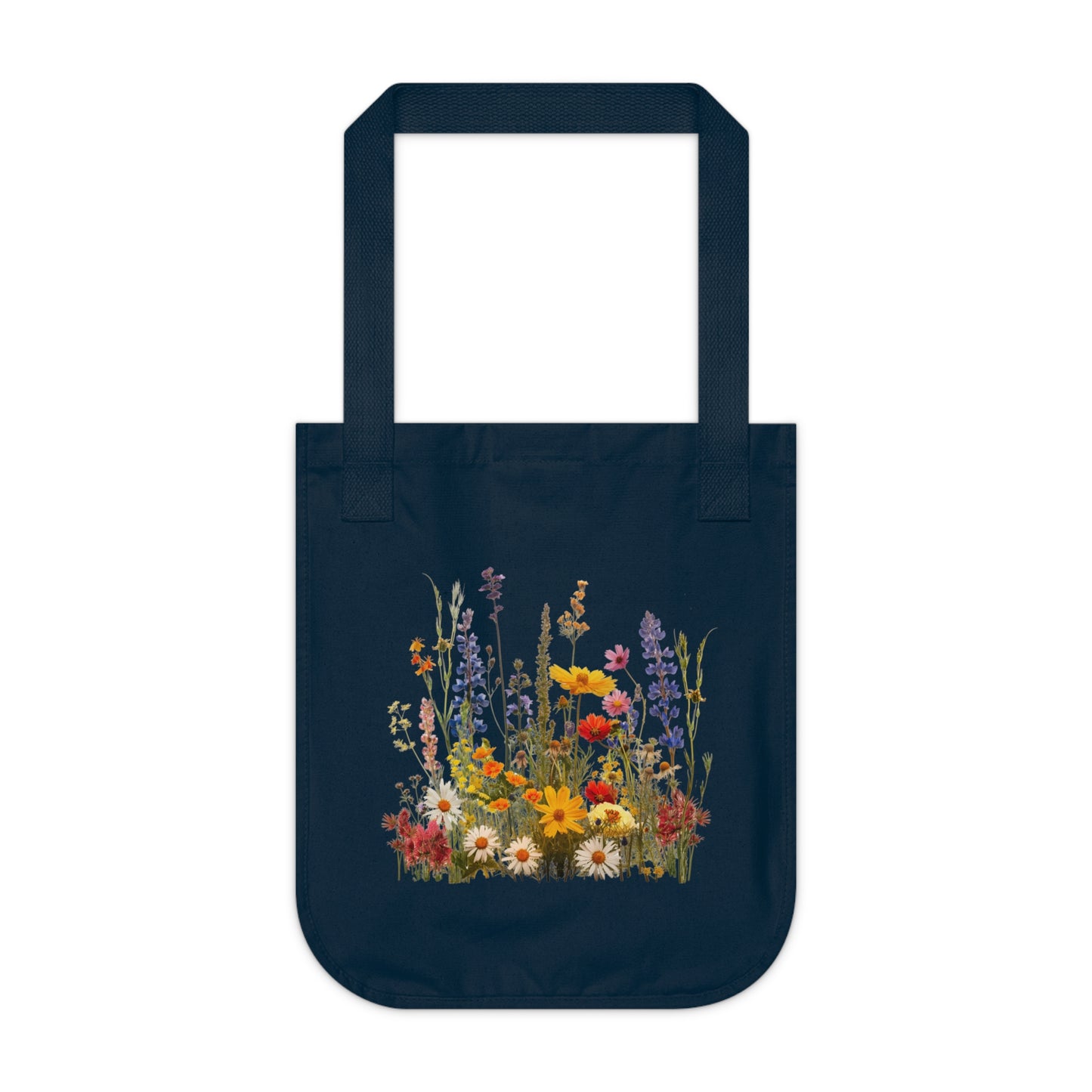 Wildflowers - Customized Organic Canvas Tote Bag