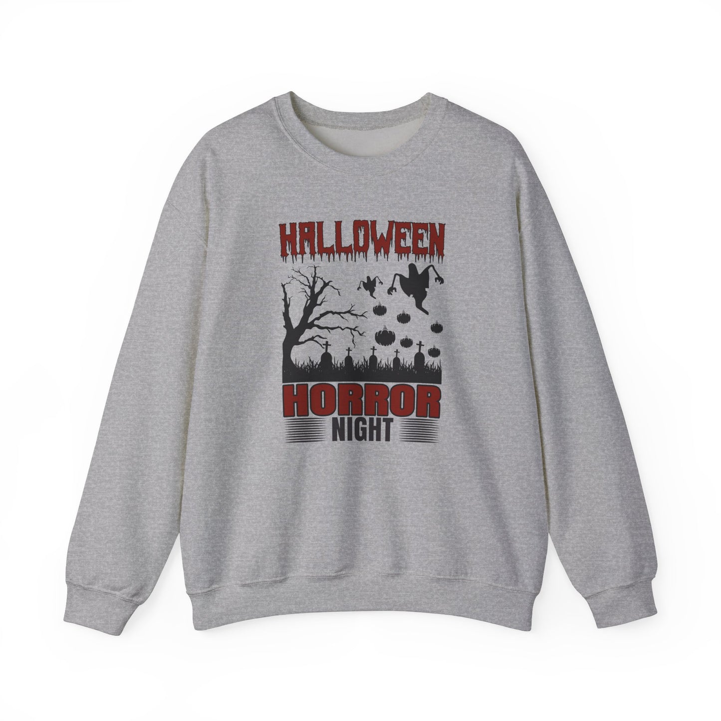 Halloween Horror Night - Unisex Heavy Blend™ Crewneck Sweatshirt