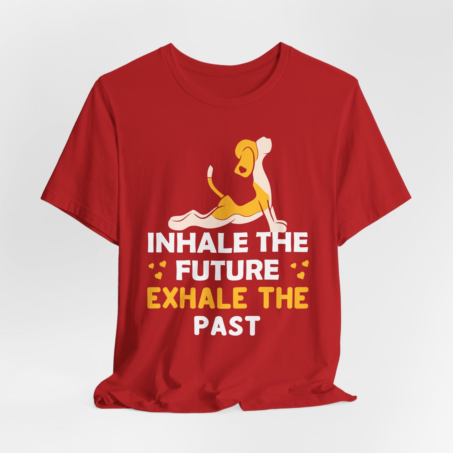 Yoga: Inhale The Future Exhale The Past- Unisex Jersey Short Sleeve Tee