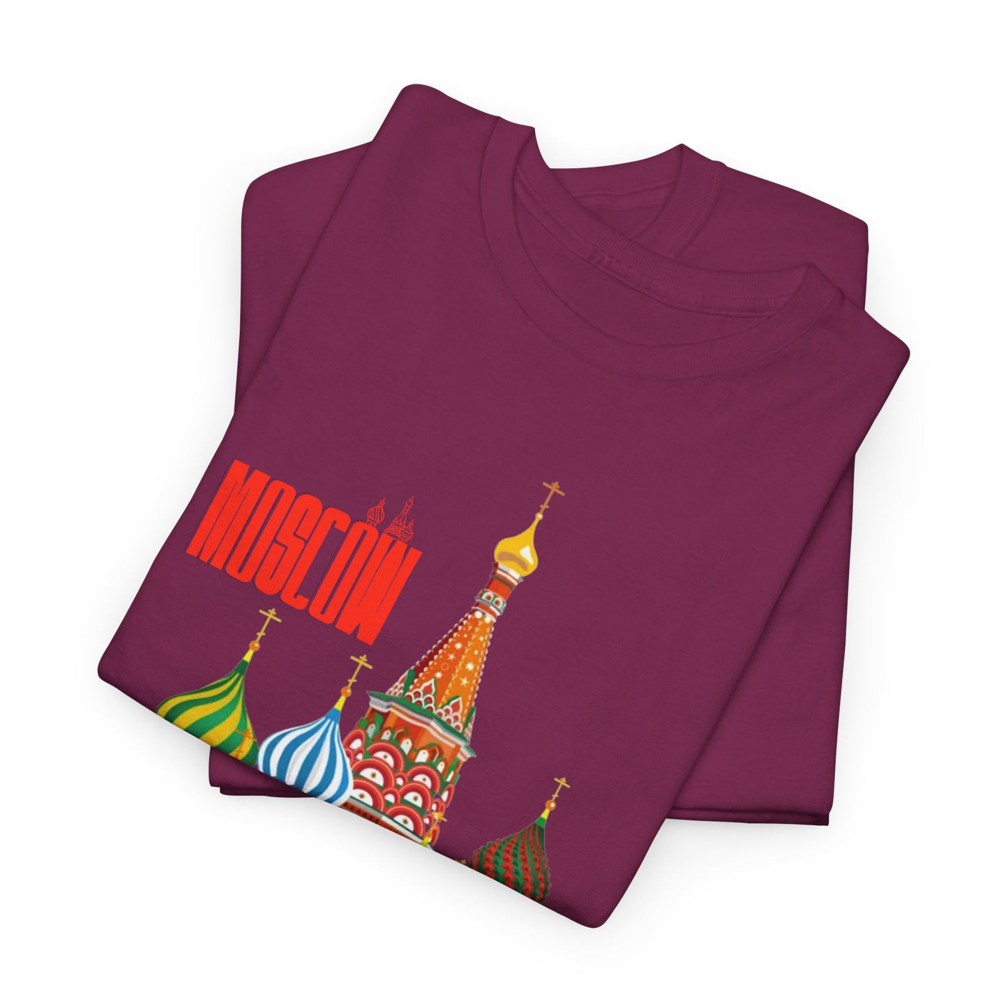 Moscow Graphic Unisex Heavy Cotton Tee - 12050