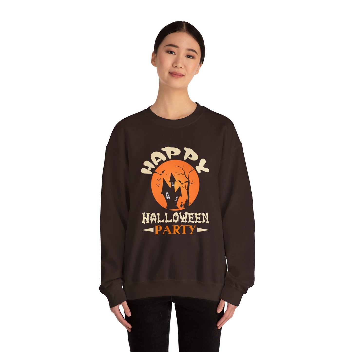 Happy Halloween Party - Unisex Heavy Blend™ Crewneck Sweatshirt