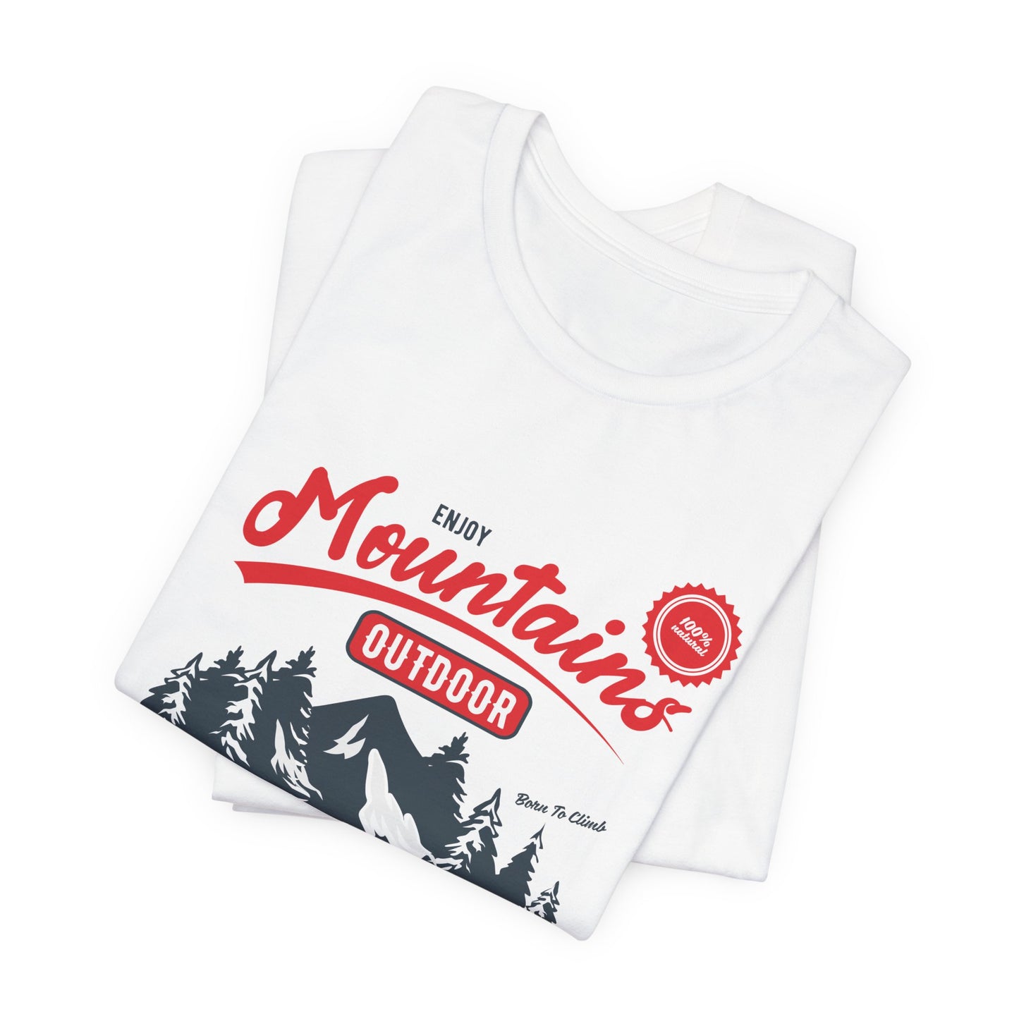 Enjoy Mountains, Outdoor Explorer - Unisex Jersey Short Sleeve Tee - 12592