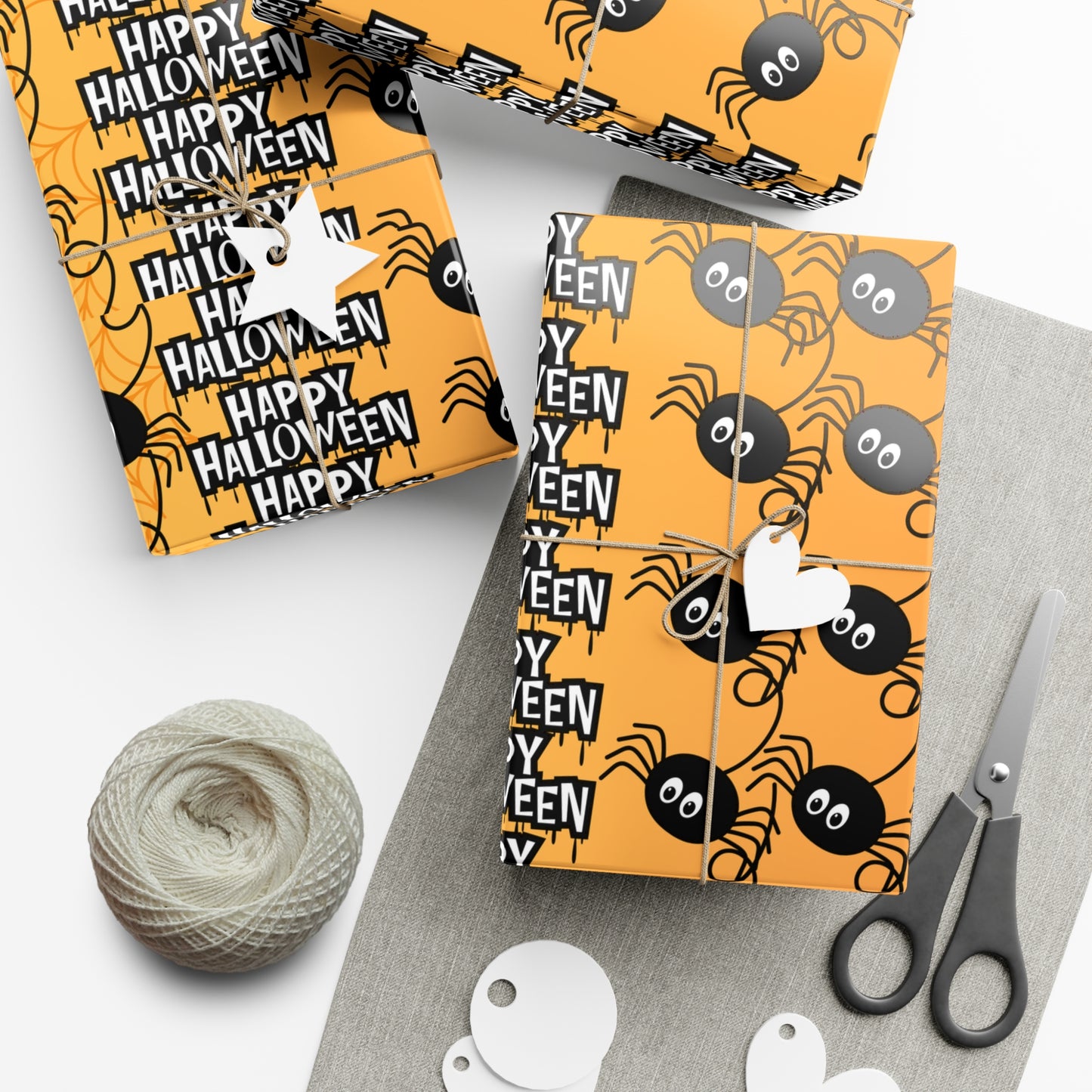 Halloween Spider - Gift Wrap Papers