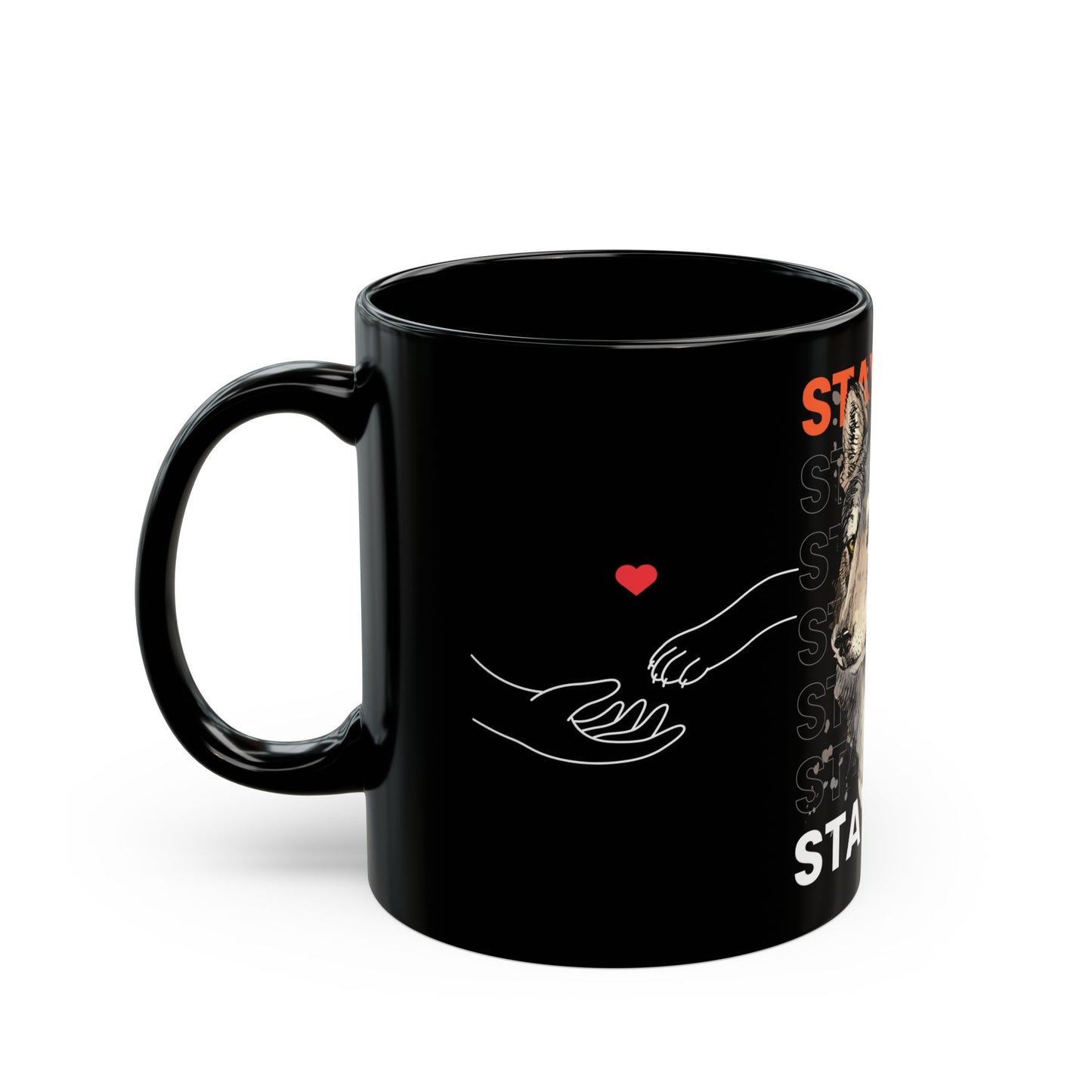 Stay Wild, Stay Free - Black Mug (11oz, 15oz)