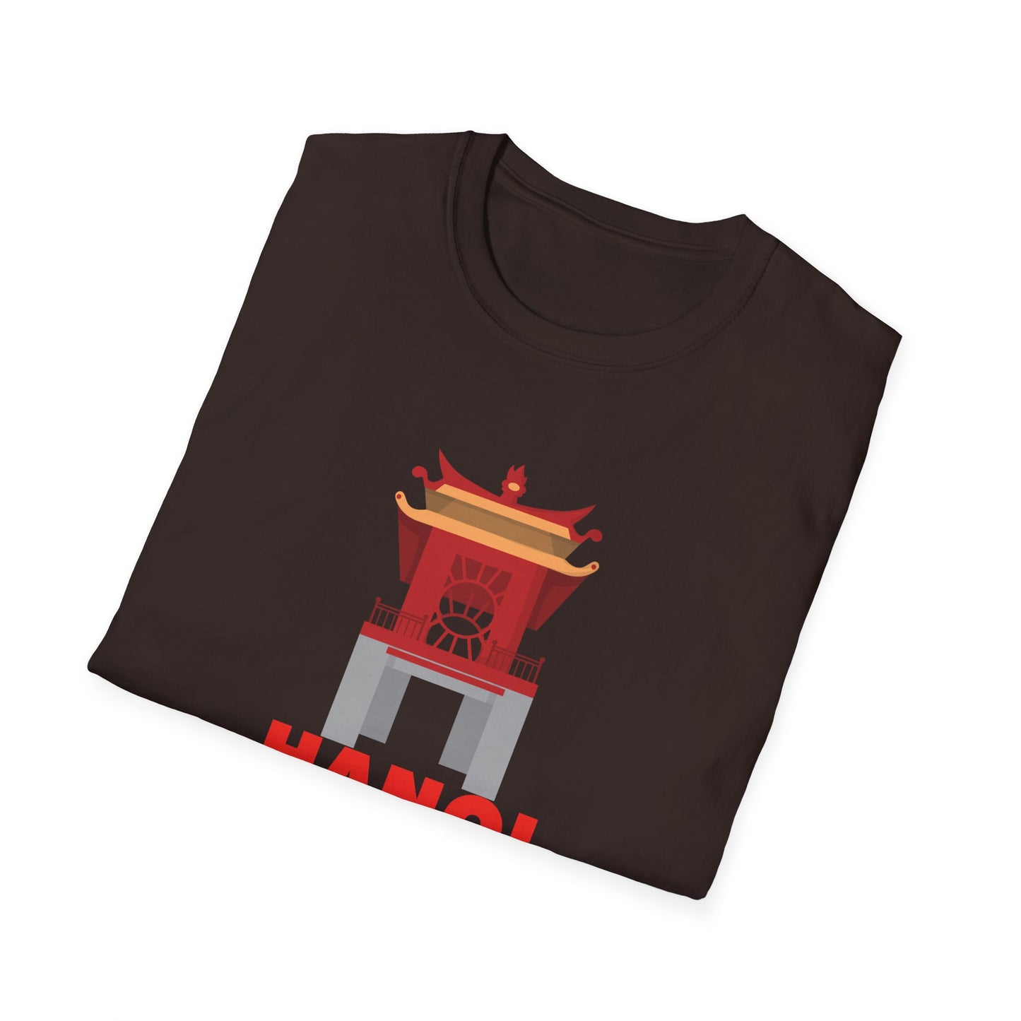 Hanoi Vietnam Graphic Unisex T-Shirt - Travel Souvenir Tee - 12264