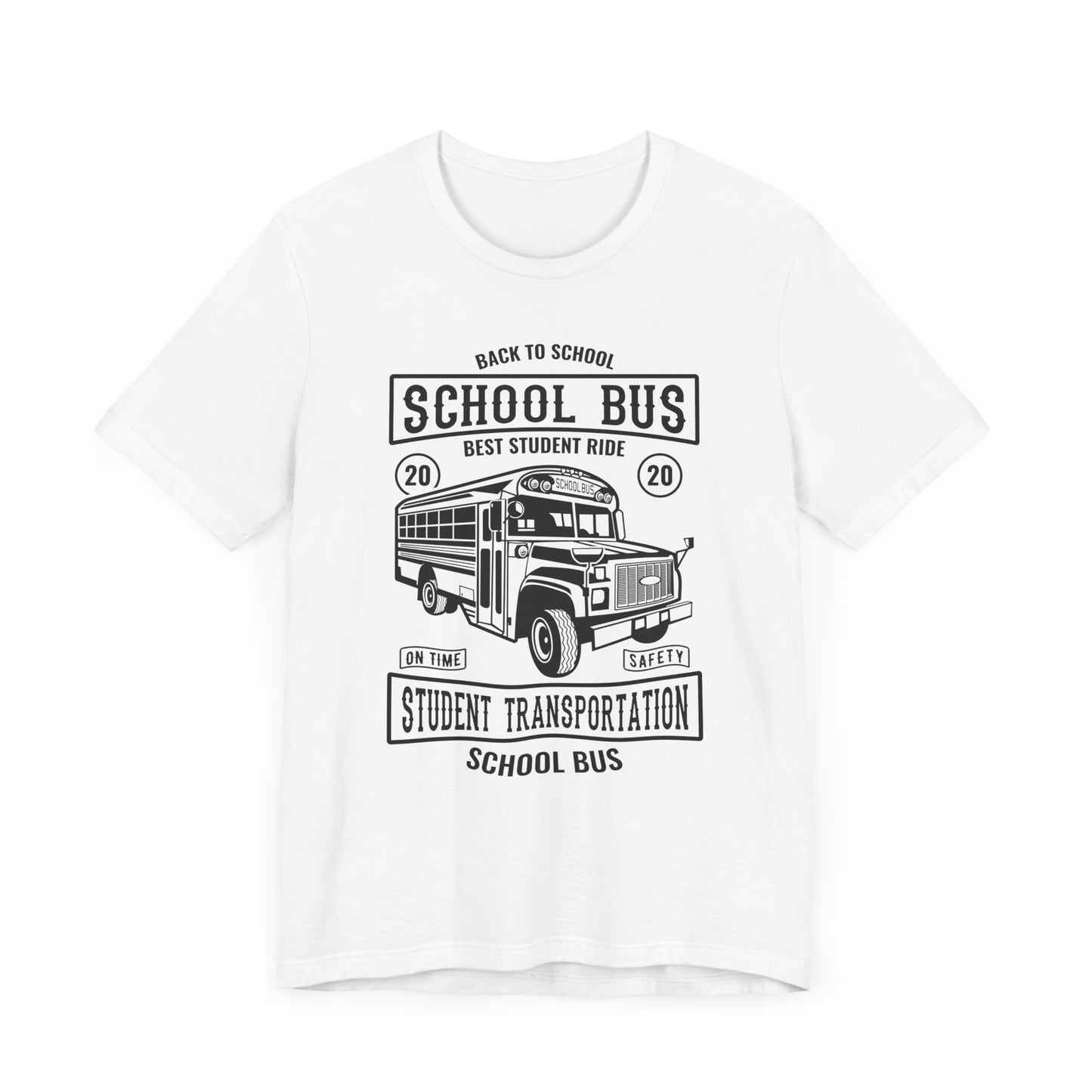 School Bus, Best Student Ride - Unisex Jersey Short Sleeve Tee - 12696
