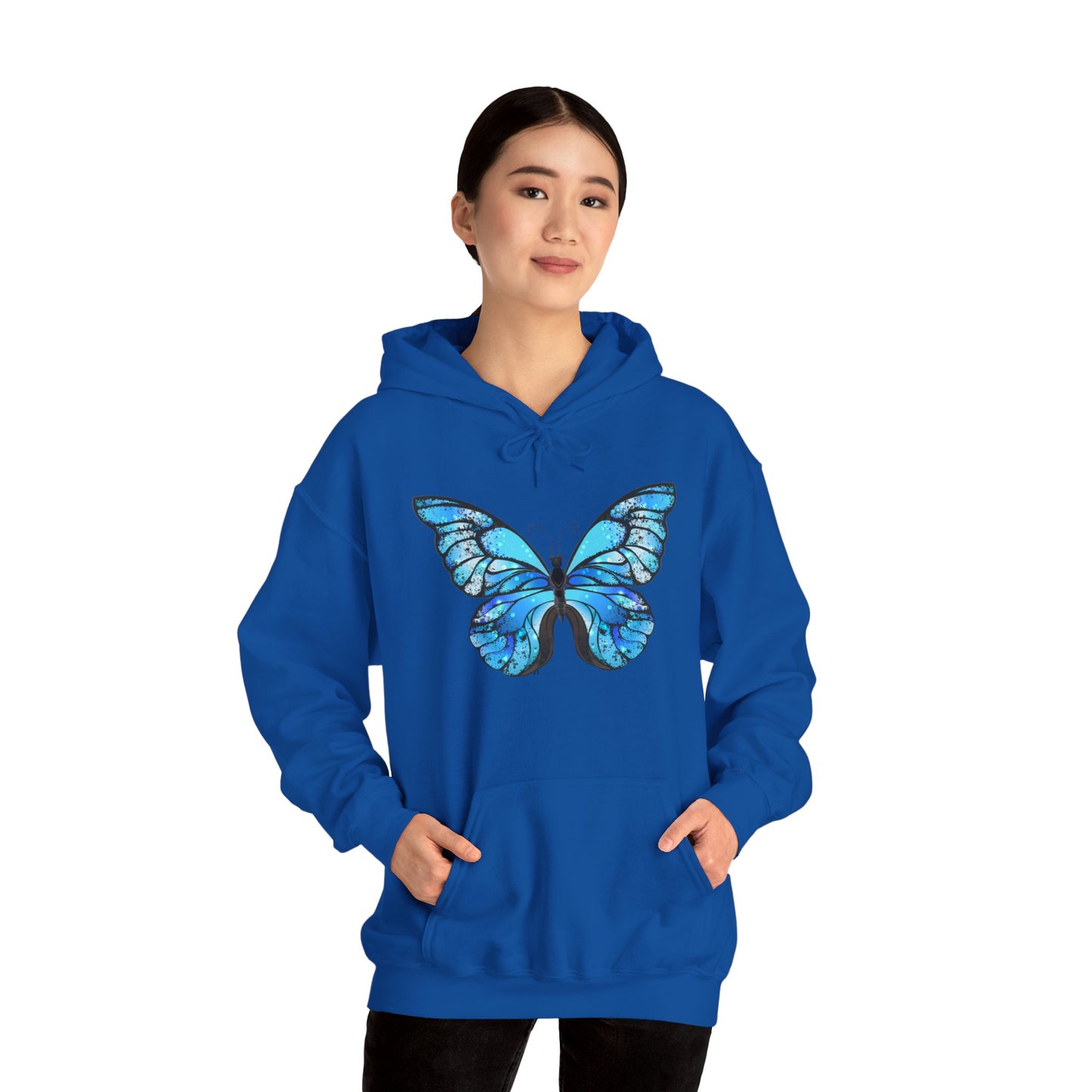 Butterfly - Unisex Heavy Blend™ Hooded Sweatshirt