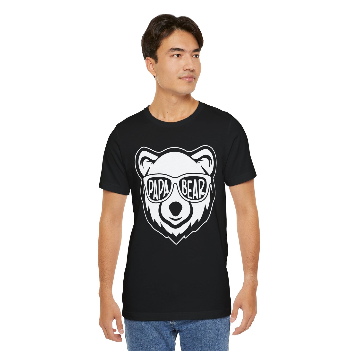 Papa Bear - Unisex Jersey Short Sleeve Tee - 13701
