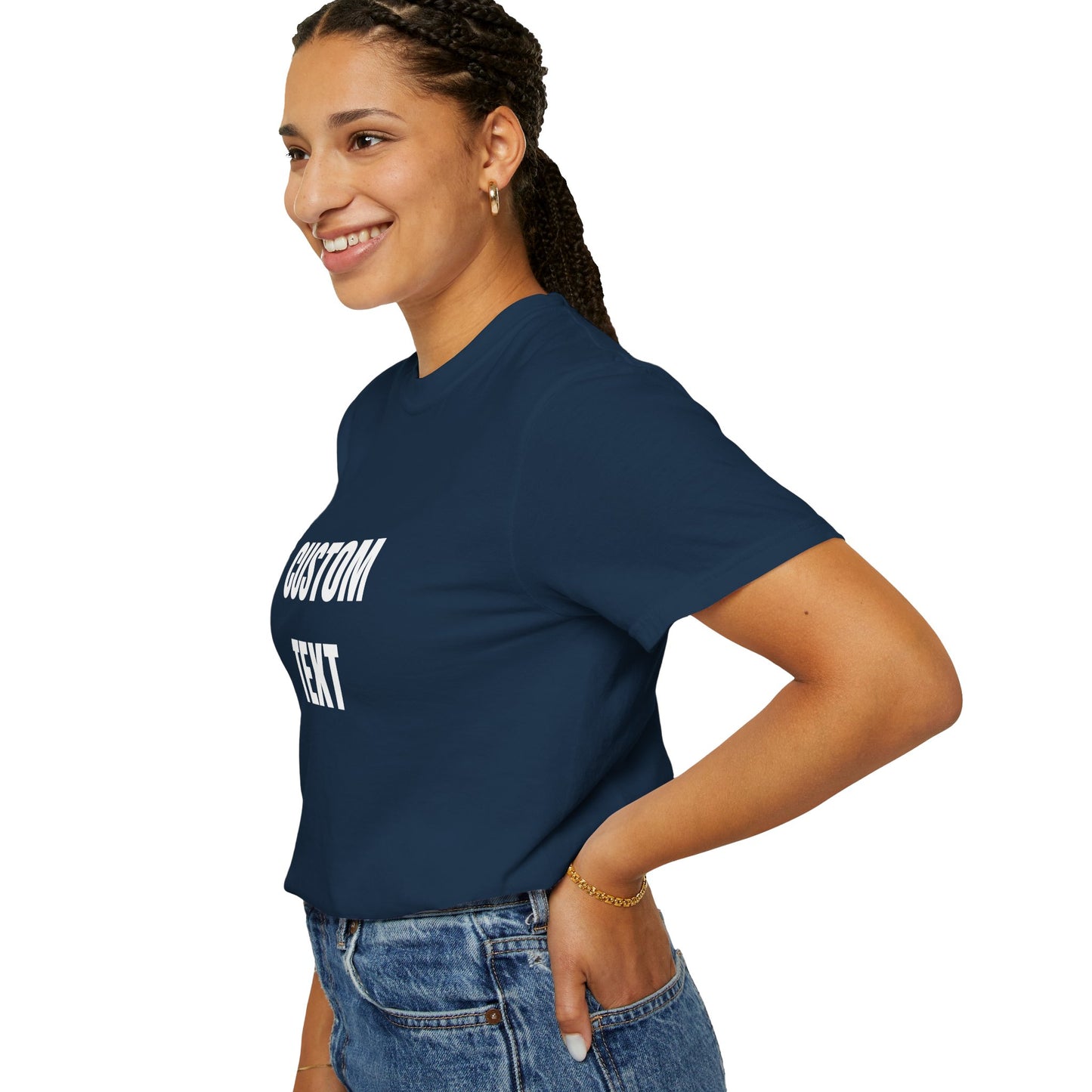 Custom Novelty T-Shirt – Unisex Garment-Dyed Cotton Tee - 14681