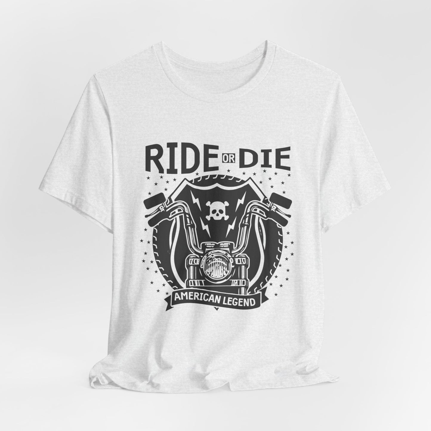 Ride or Die, American Legend - Unisex Jersey Short Sleeve Tee