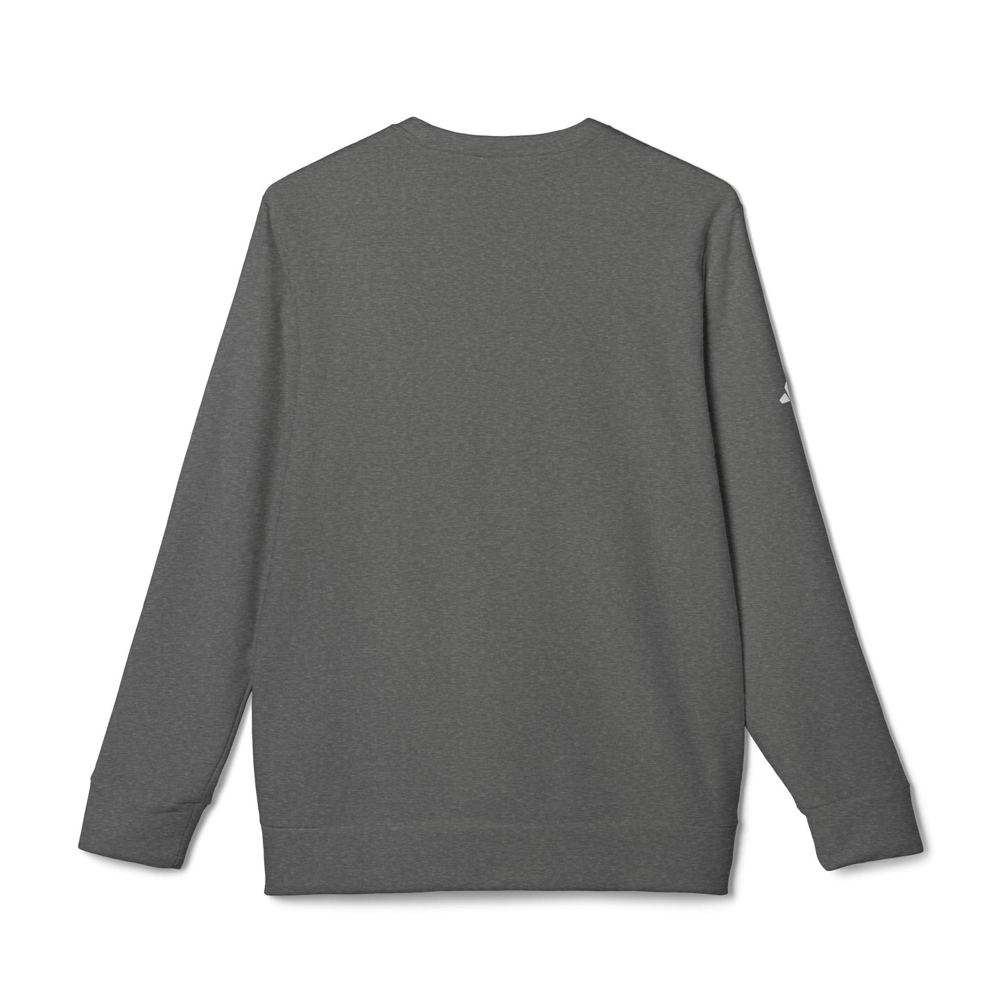 Camping: Social Distance - Adidas Unisex Fleece Crewneck Sweatshirt - 10735