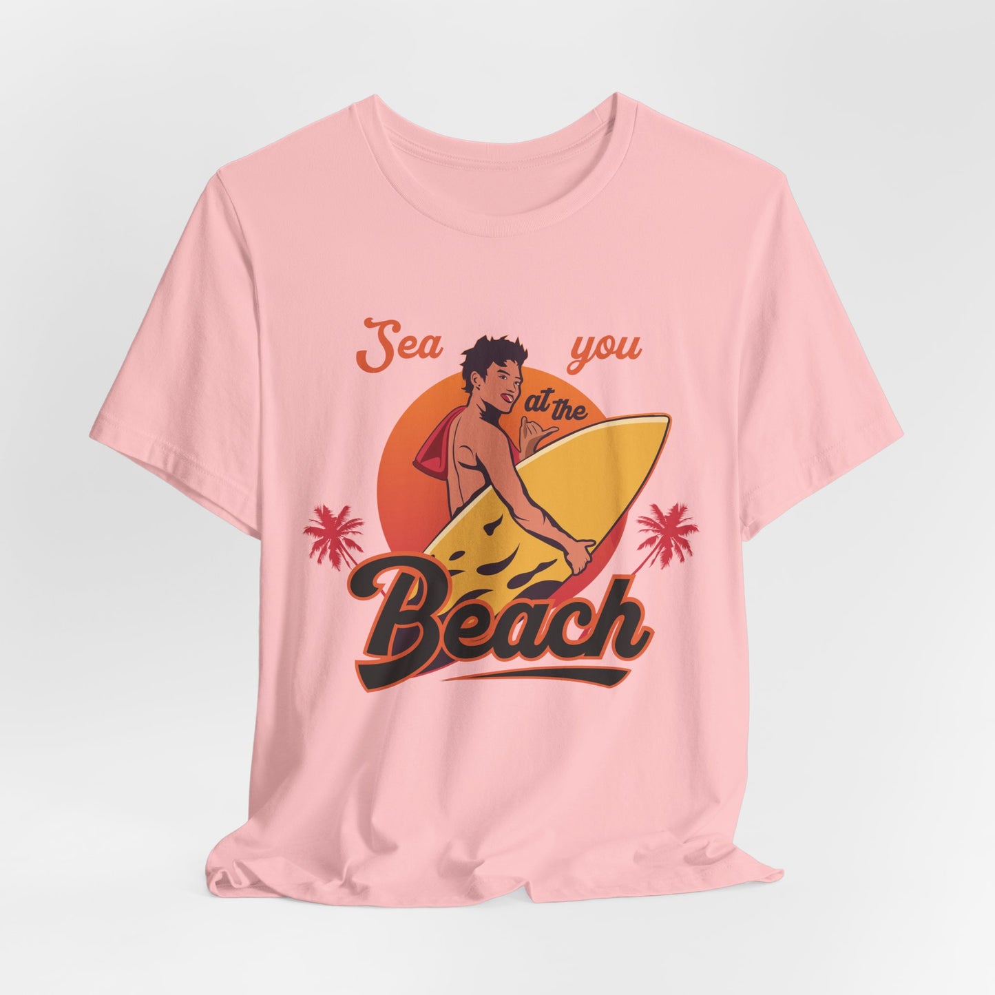 See You At The Beach - Unisex Jersey Short Sleeve Tee - 13138