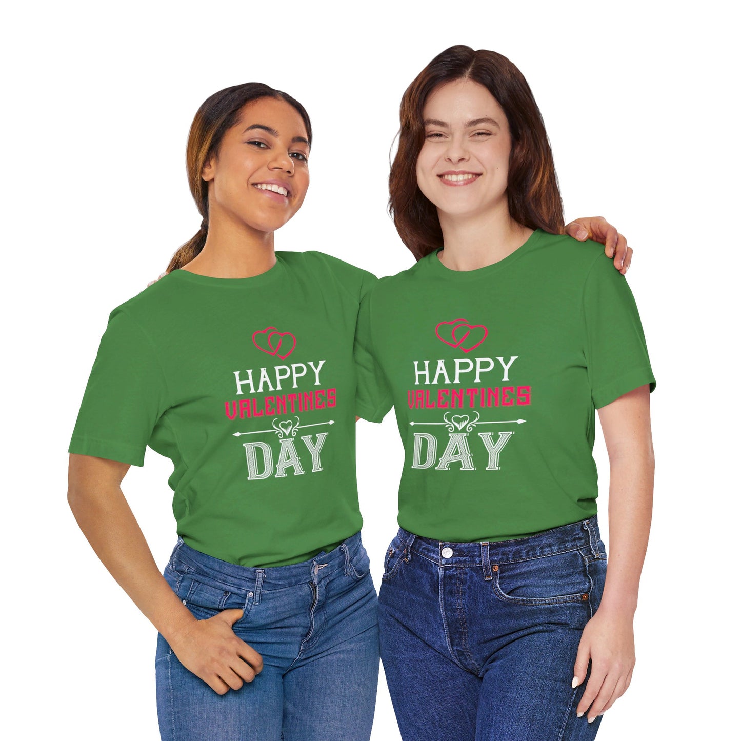 Happy Valentine’s Day - Unisex Jersey Short Sleeve Tee