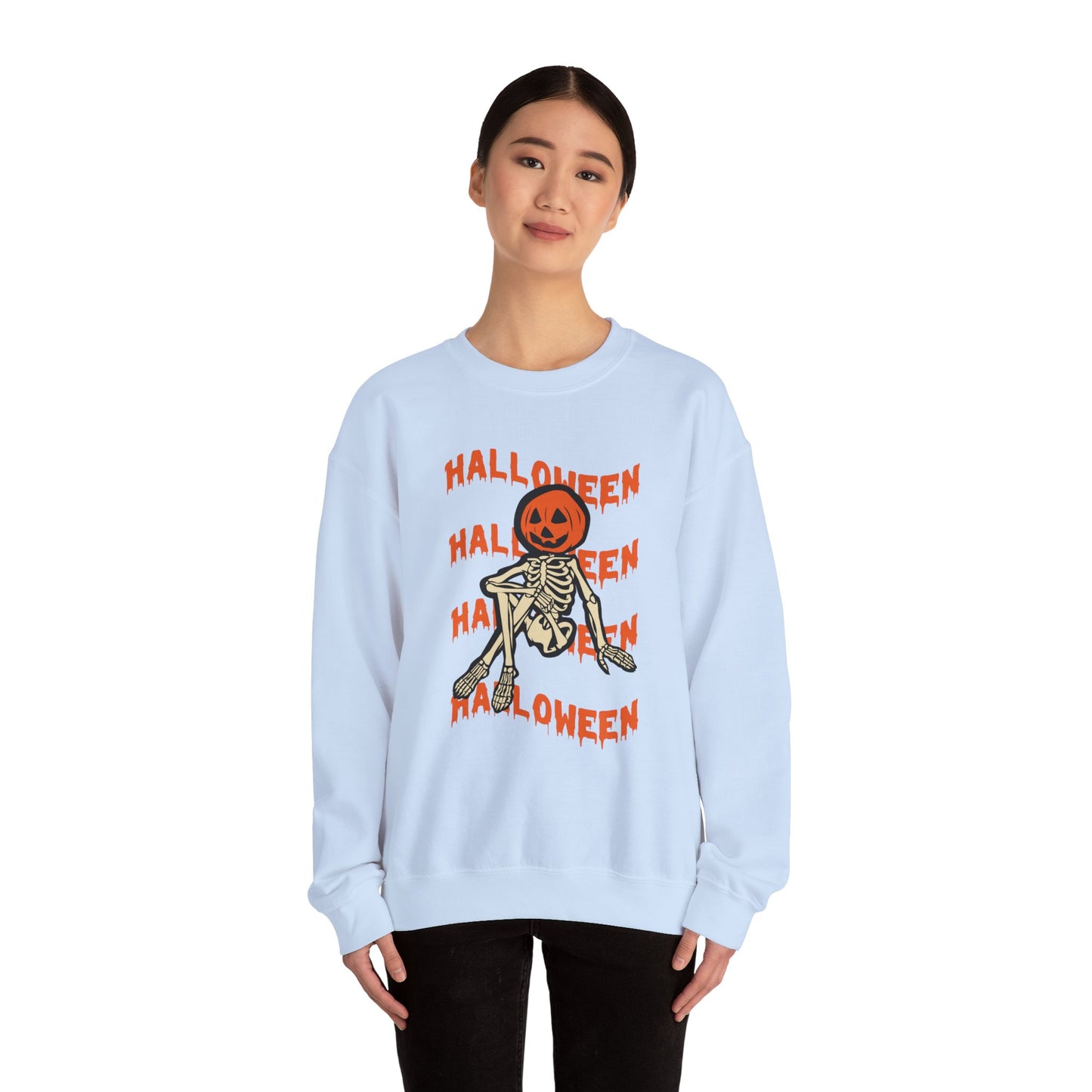 Halloween, Skeleton - Unisex Heavy Blend™ Crewneck Sweatshirt