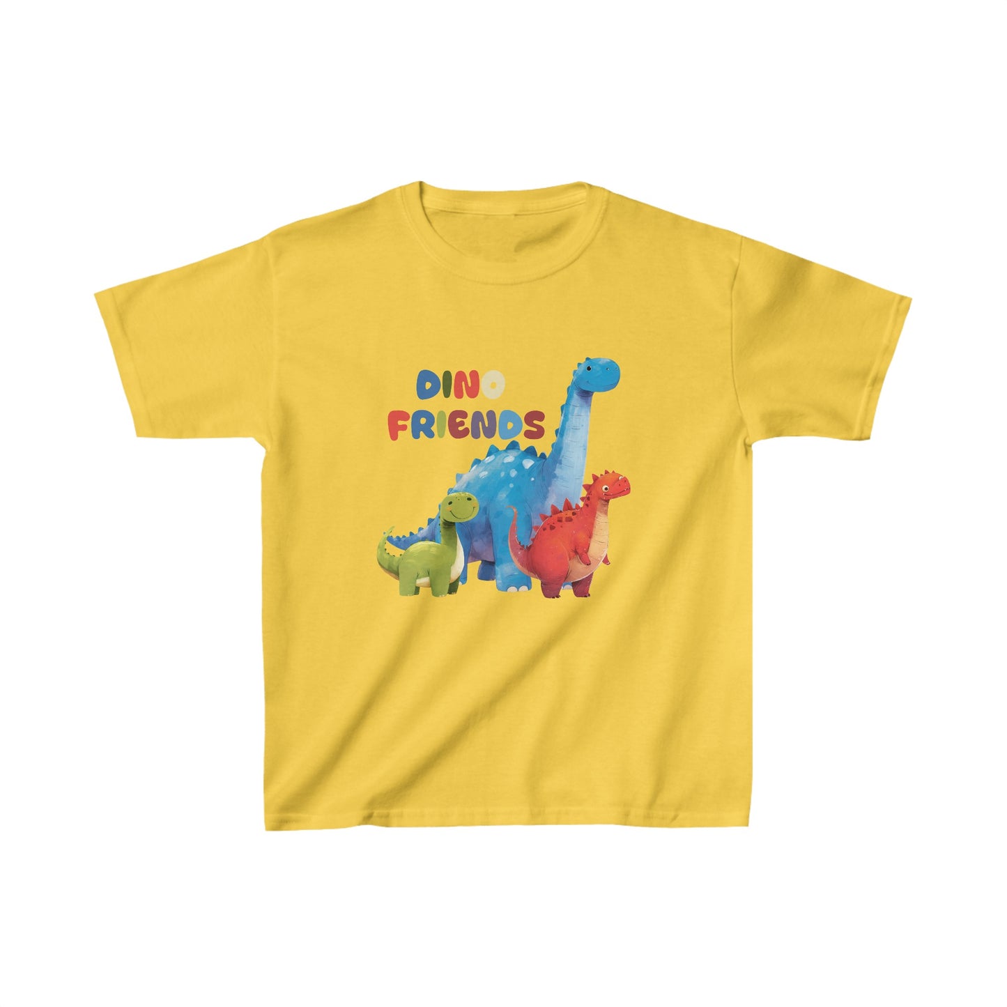 Dino Friends in Gobi - Kids Heavy Cotton™ Tee