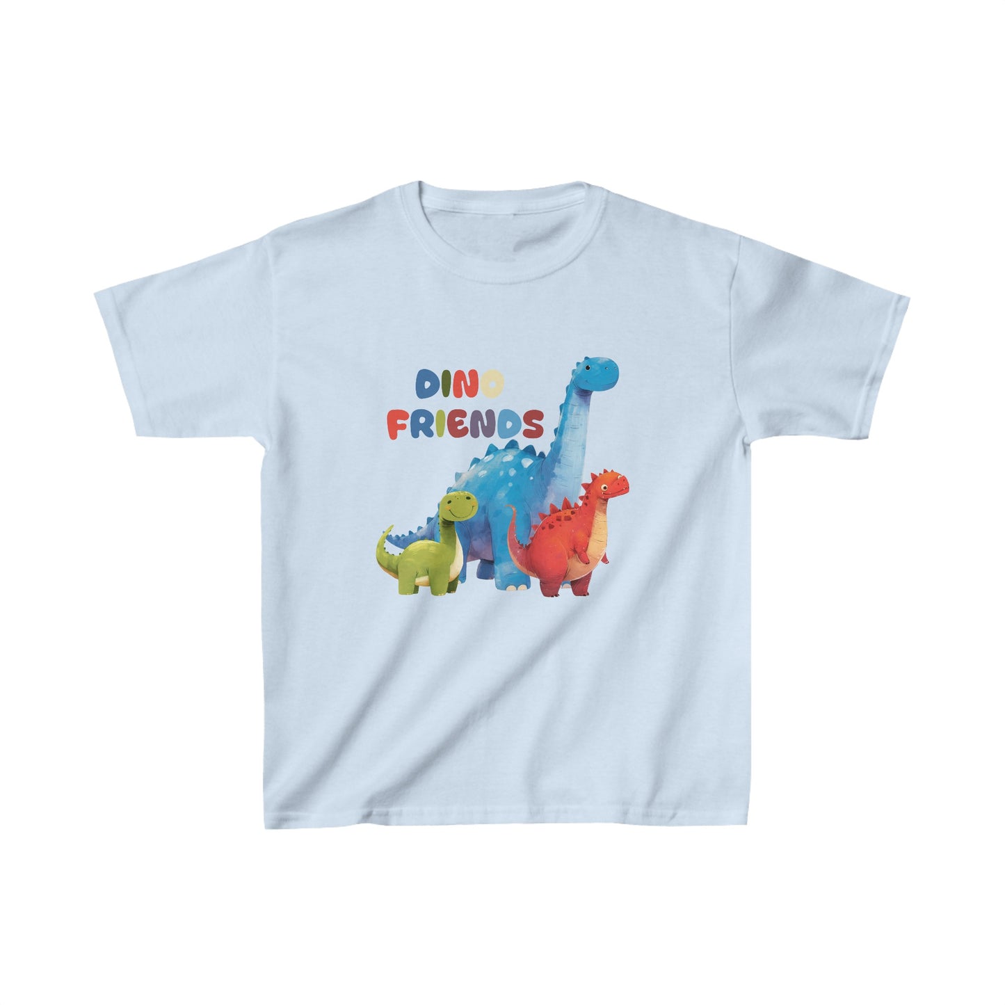 Dino Friends in Gobi - Kids Heavy Cotton™ Tee