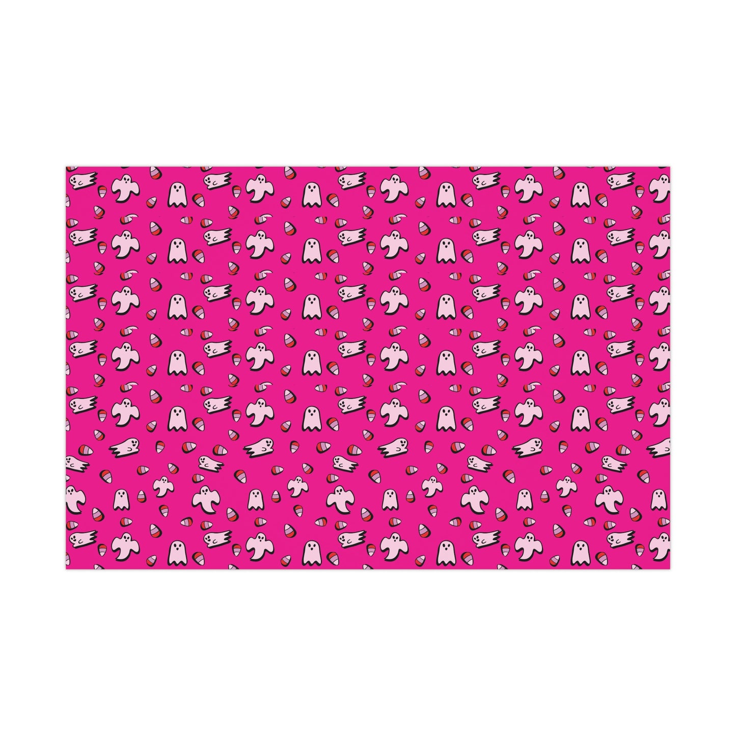 Pink Ghost - Gift Wrap Papers - 13849