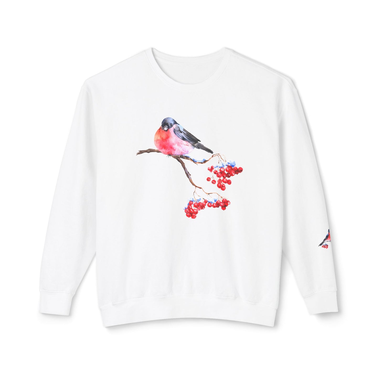 Bird & Cherry - Unisex Lightweight Crewneck Sweatshirt - 10336