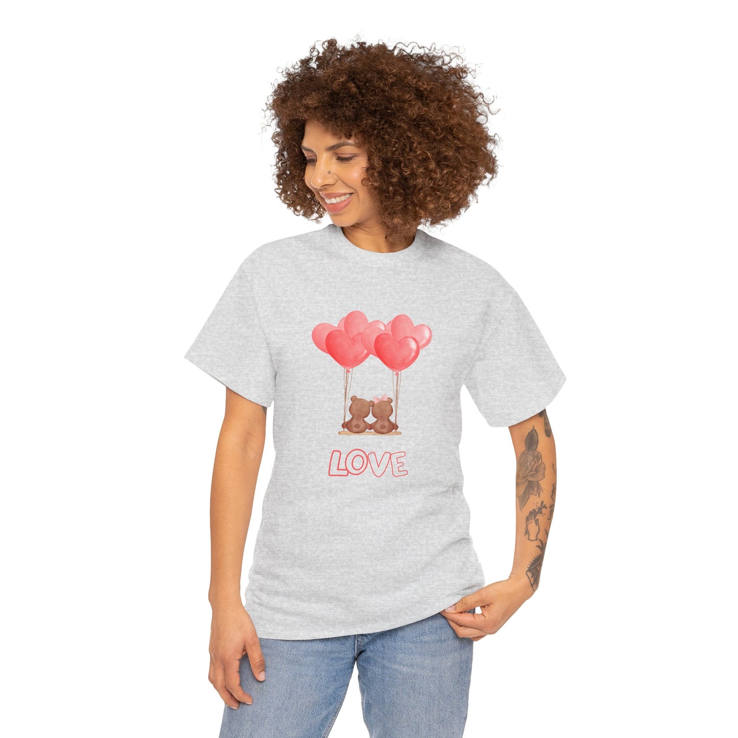 Valentine's, Love - Unisex Heavy Cotton Tee - 11441