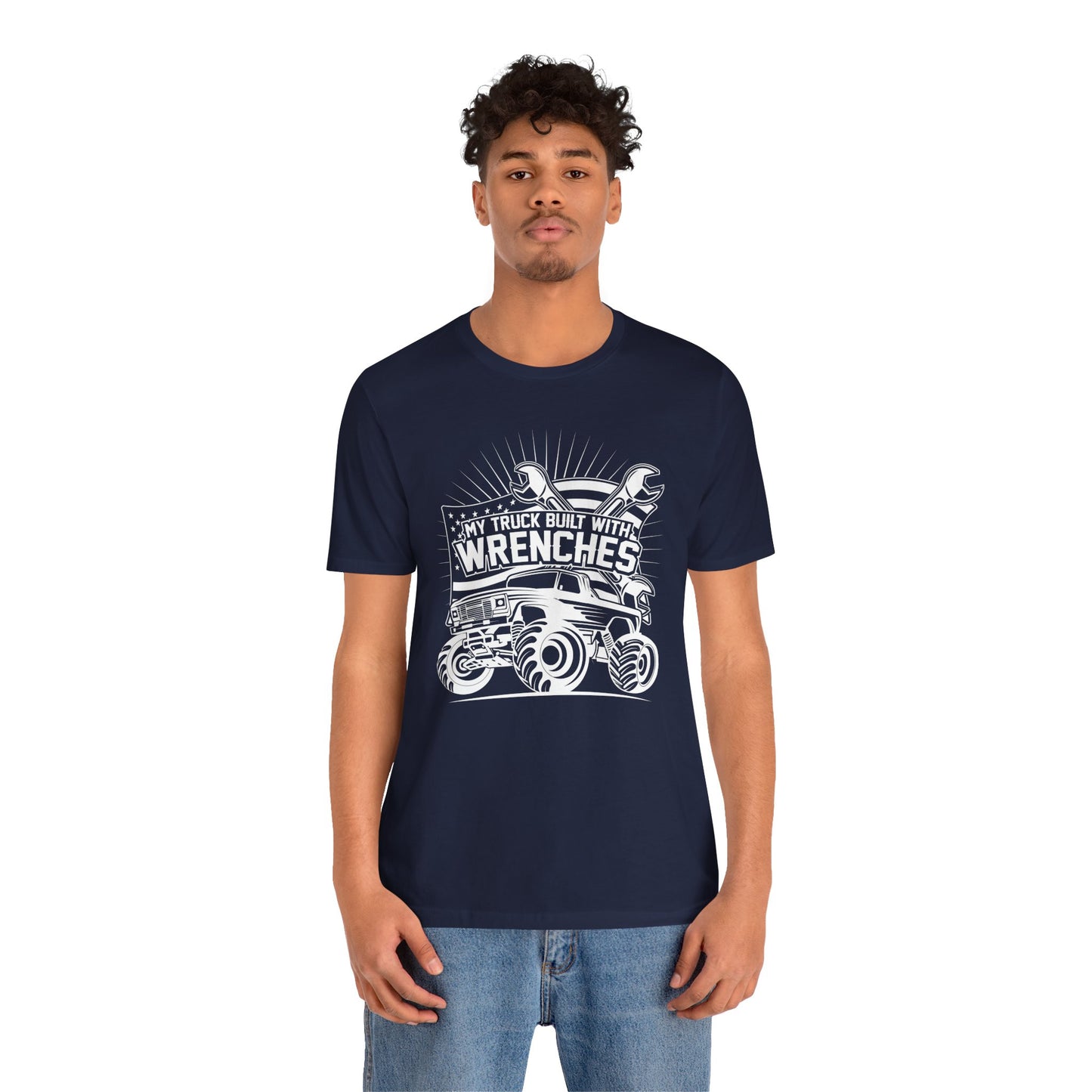 My Truck Built With Wrenches - Unisex Jersey Short Sleeve Tee - 12606