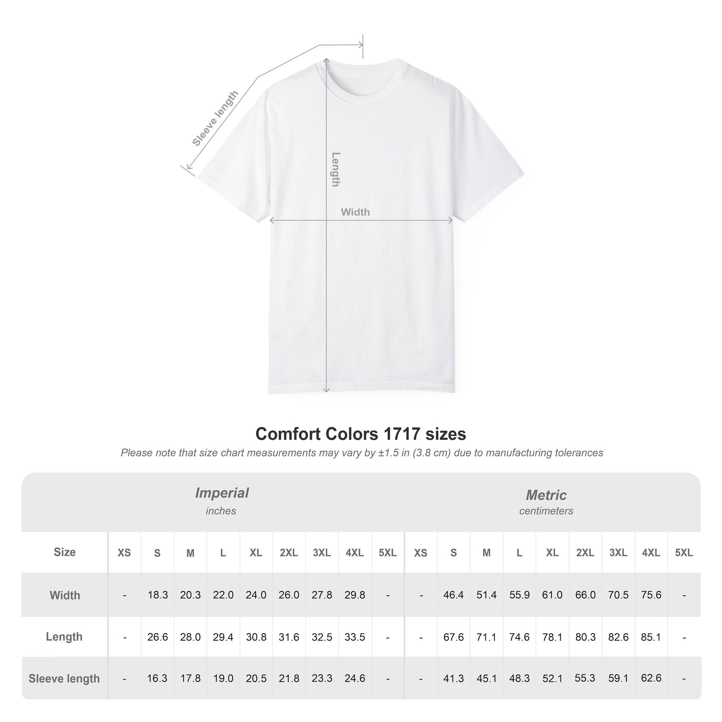 Custom Novelty T-Shirt – Unisex Garment-Dyed Cotton Tee - 14681