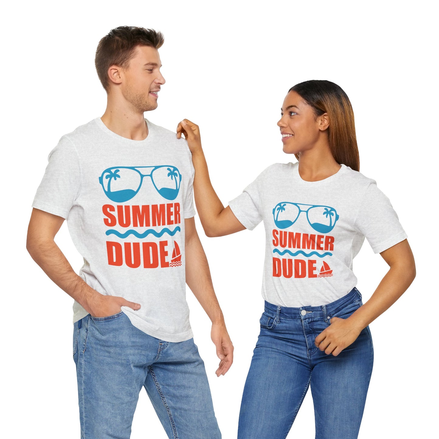 Summer Dude - Unisex Jersey Short Sleeve Tee - 13190