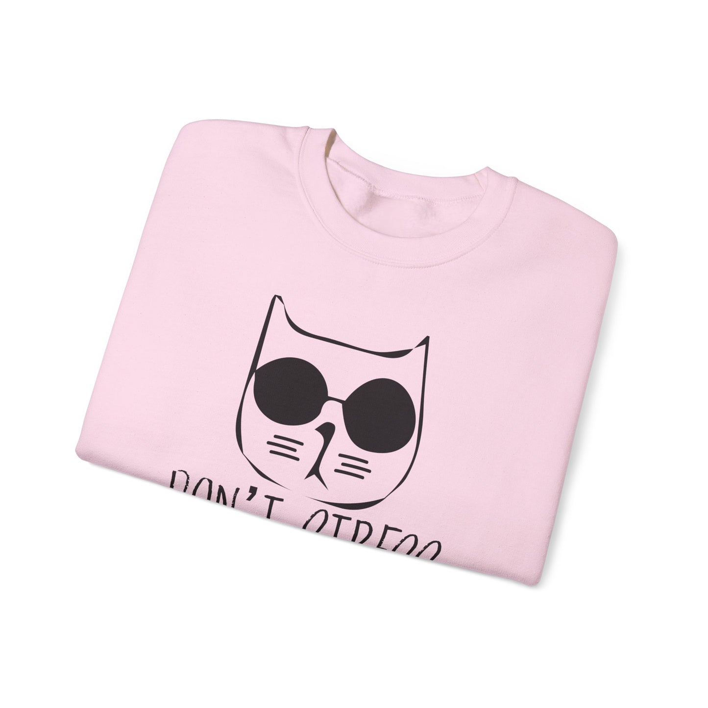 Don't Stress Meowt - Unisex Heavy Blend™ Crewneck Sweatshirt