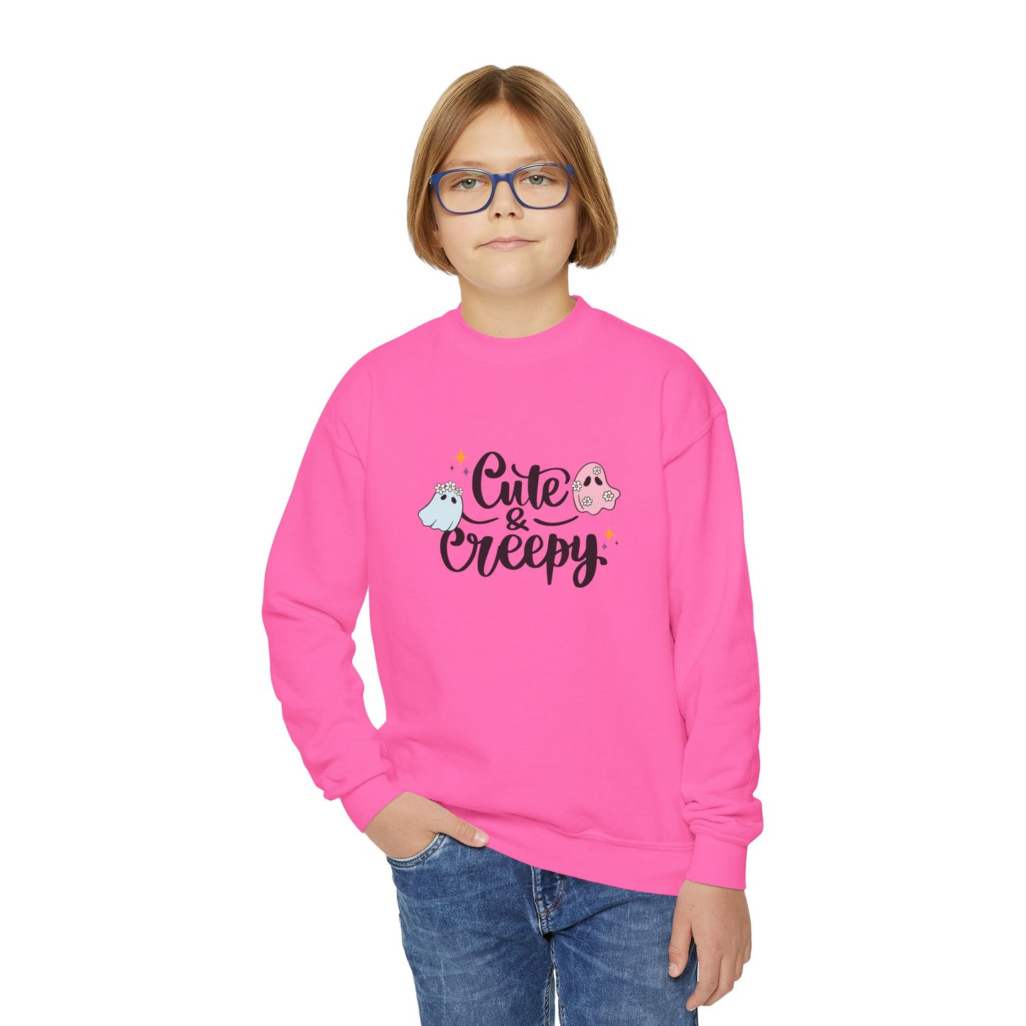 Cute & Creepy - Youth Crewneck Sweatshirt