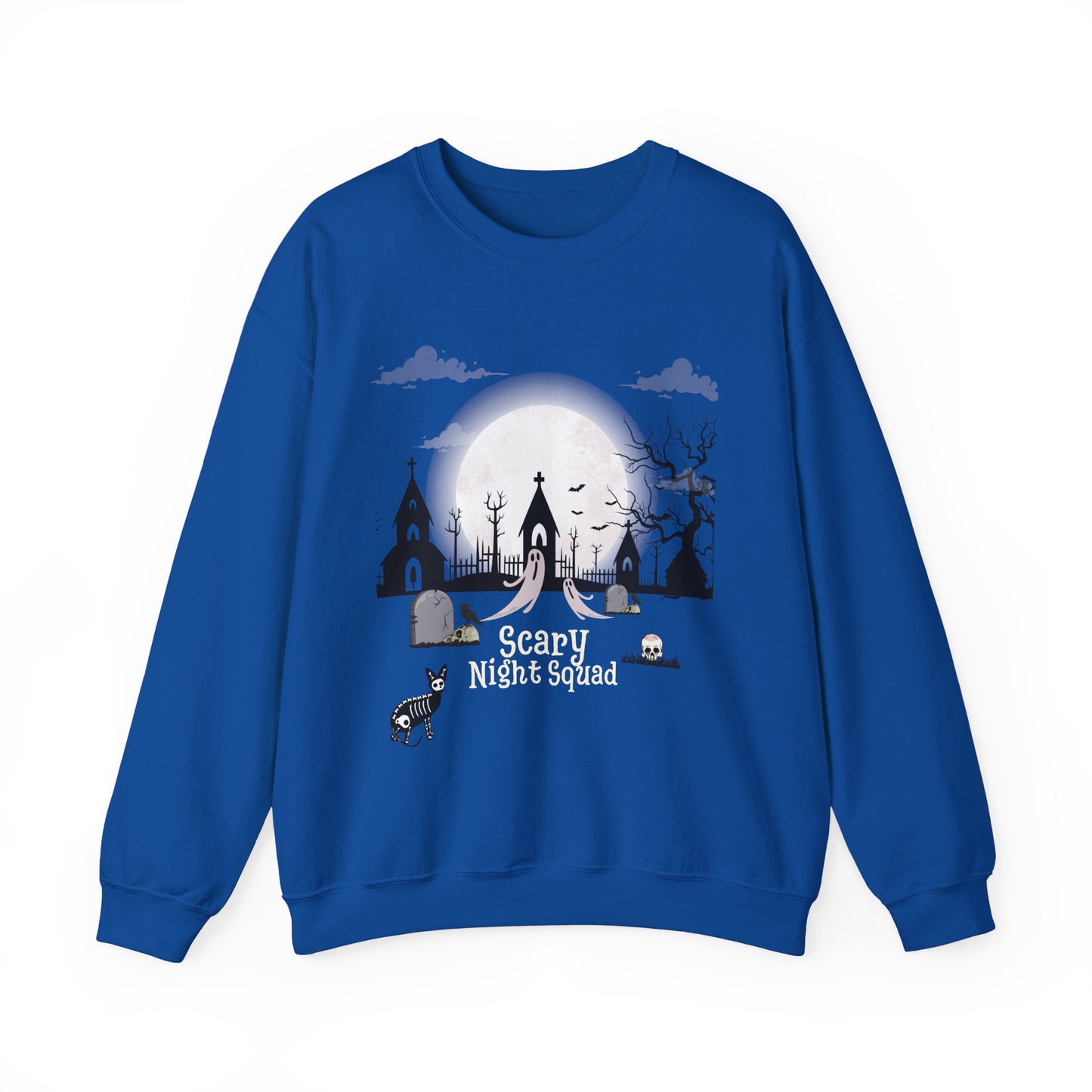 Scary Night Squad - Unisex Heavy Blend™ Crewneck Sweatshirt