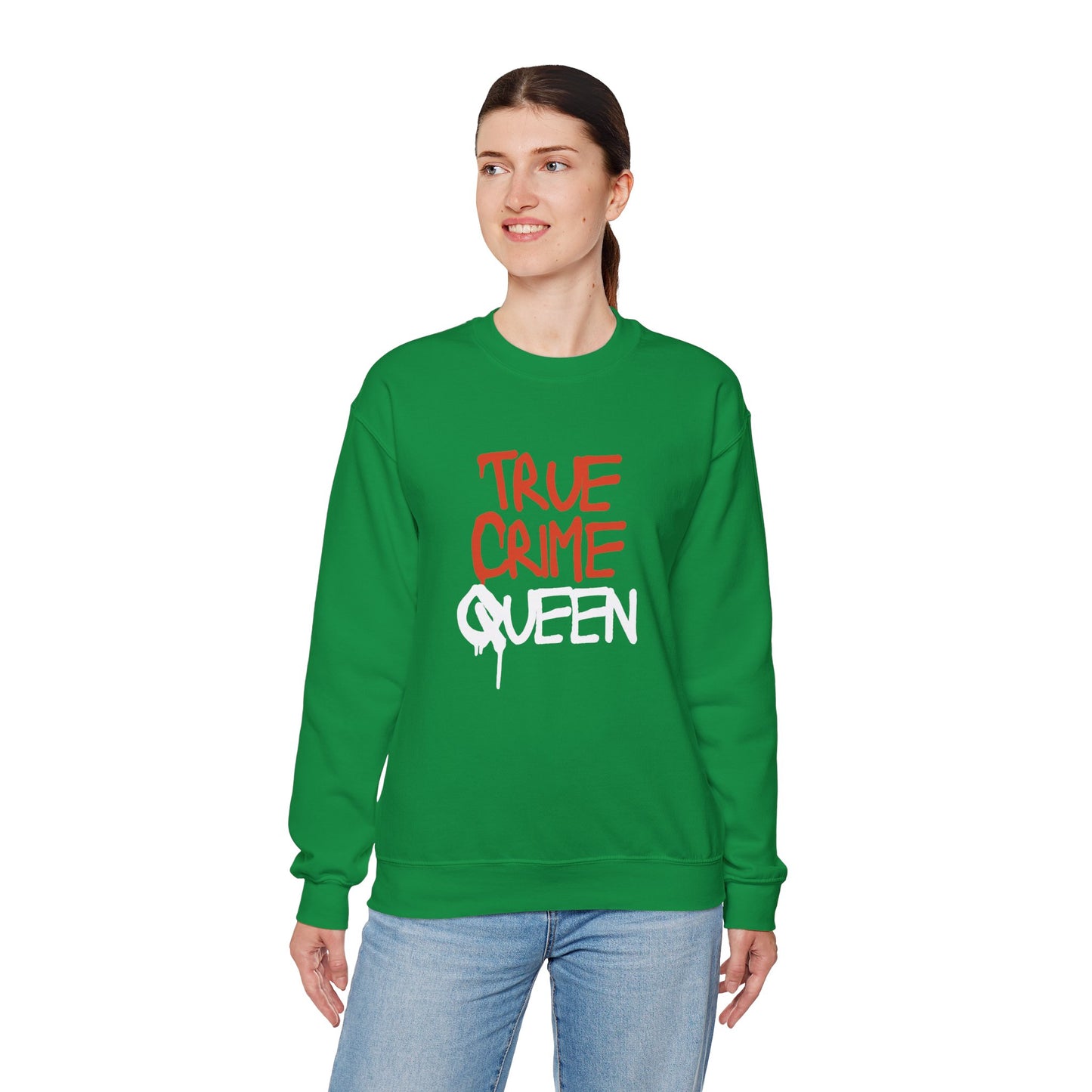 True Crime Queen - Unisex Heavy Blend™ Crewneck Sweatshirt