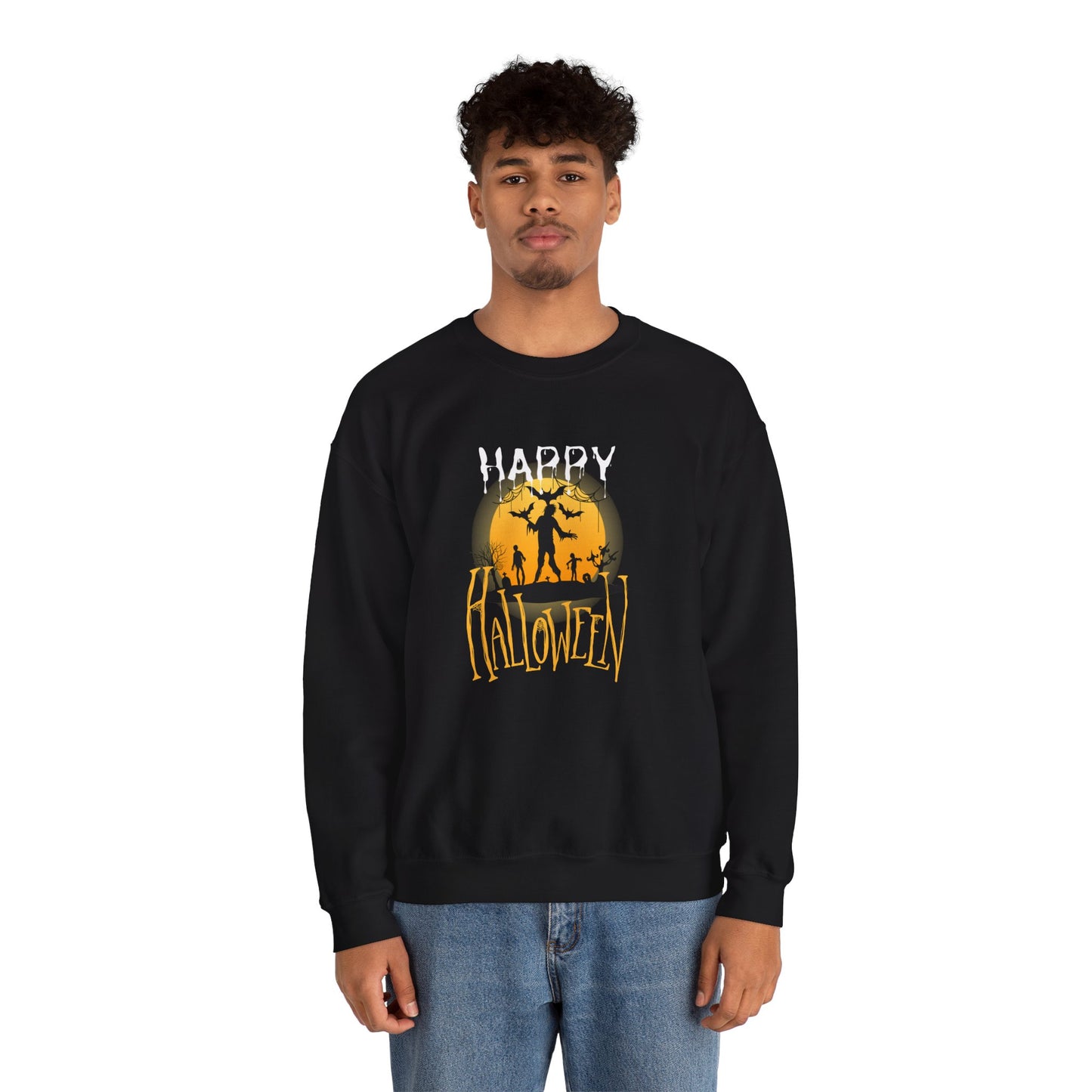 Happy Halloween - Unisex Heavy Blend™ Crewneck Sweatshirt