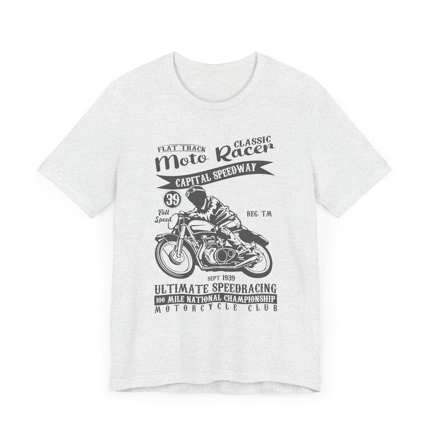 Classic Motor Racer - Unisex Jersey Short Sleeve Tee - 13296