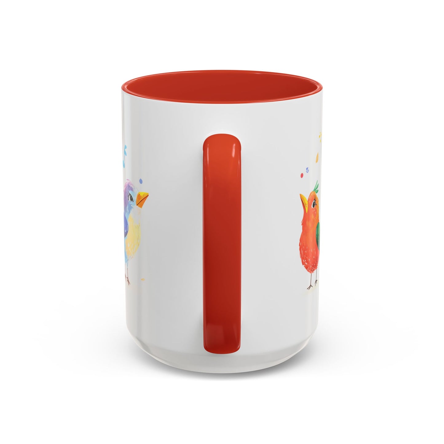 Colorful Birds - Accent Coffee Mug (11, 15oz)