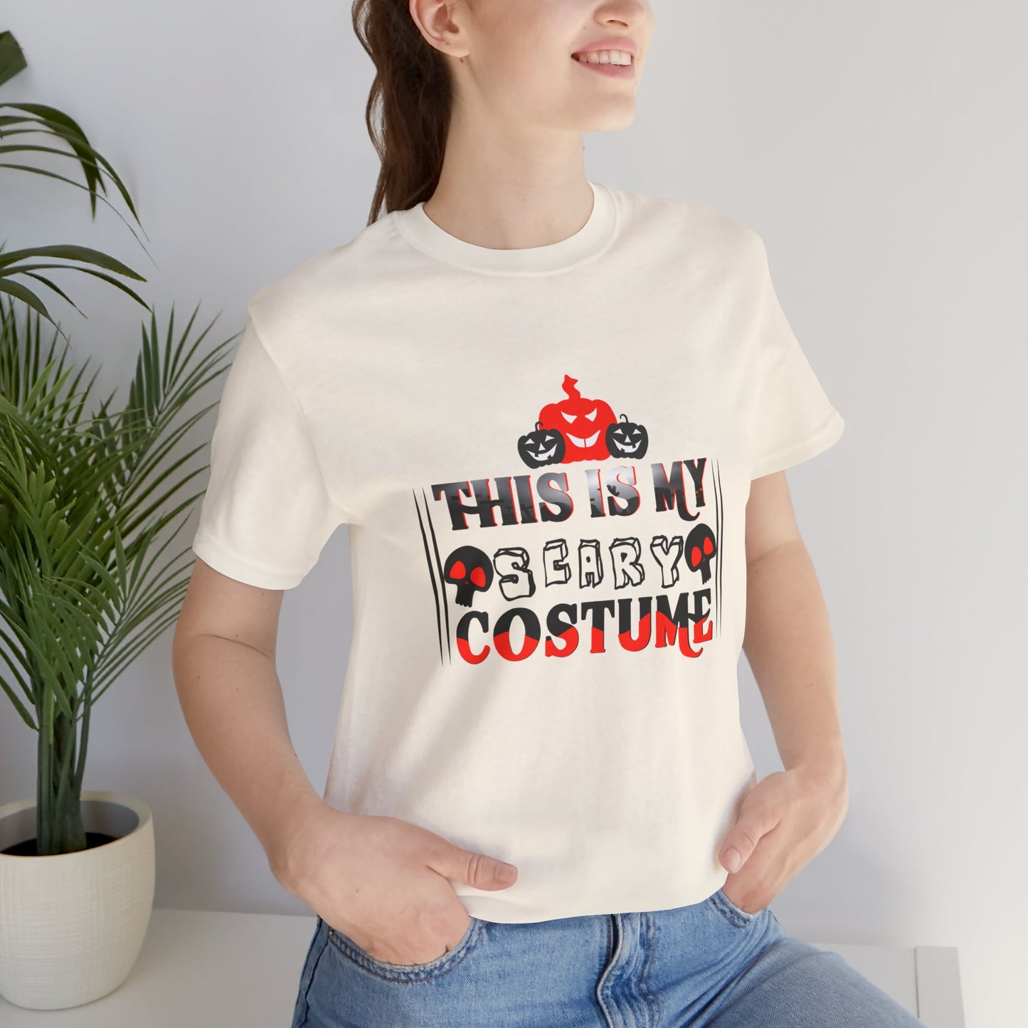 This Is My Scary Costume - Unisex Jersey Short Sleeve Tee