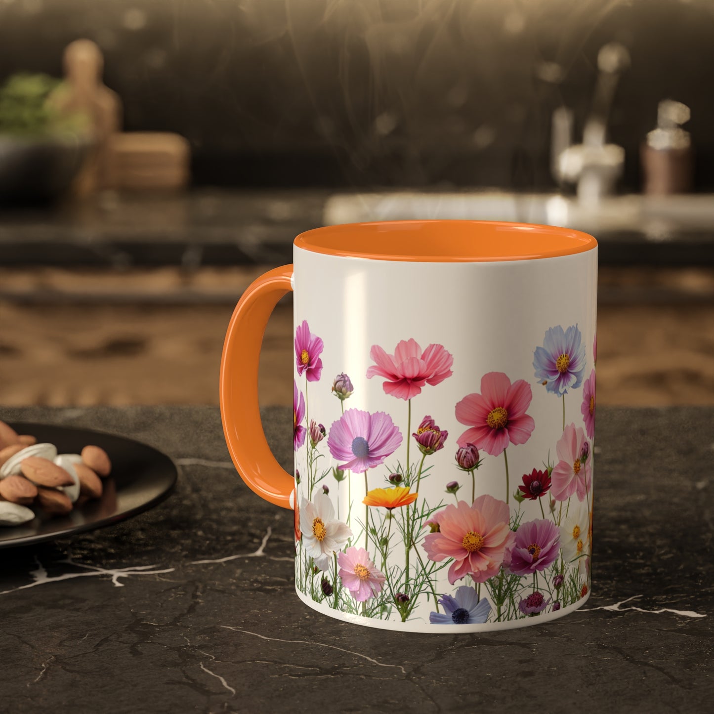 Bright Flowers - Colorful Mugs, 11oz