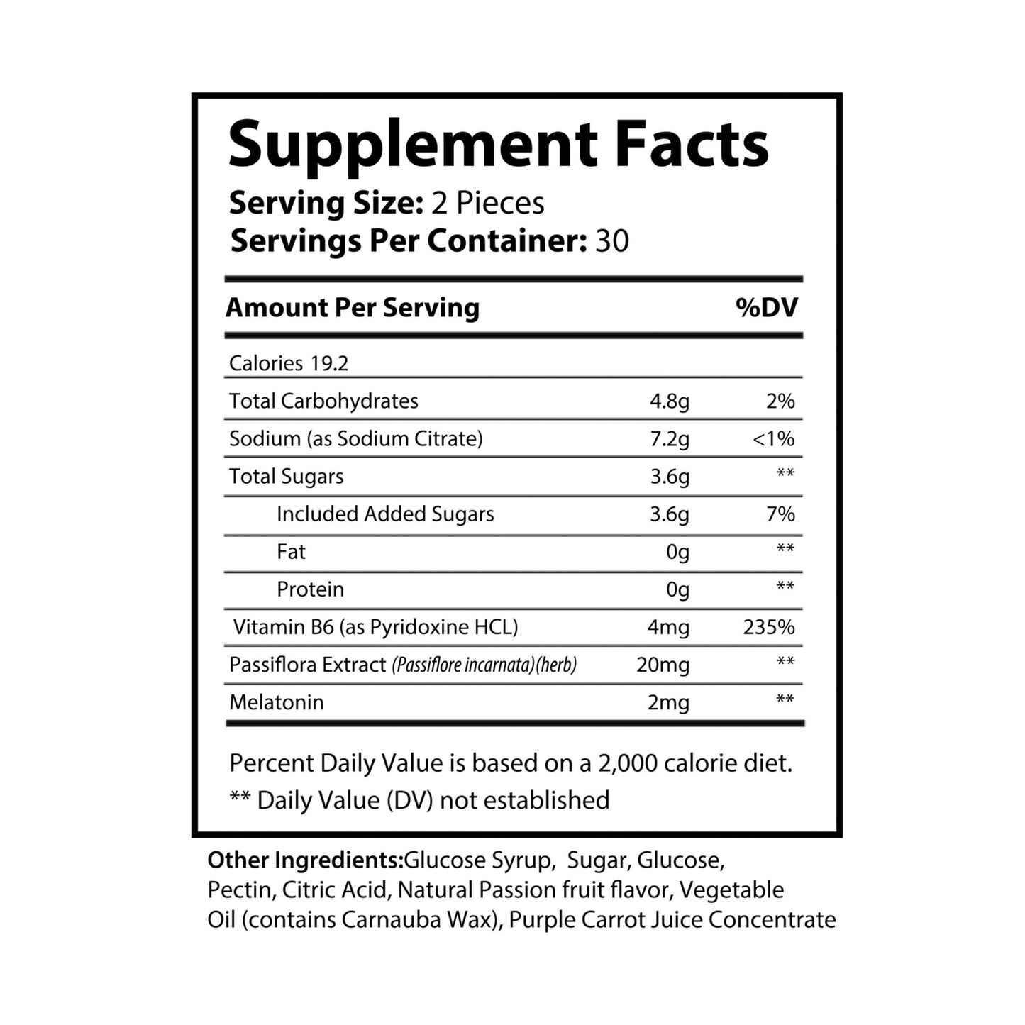 Sleep Well Gummies (60 Gummies) - 12486