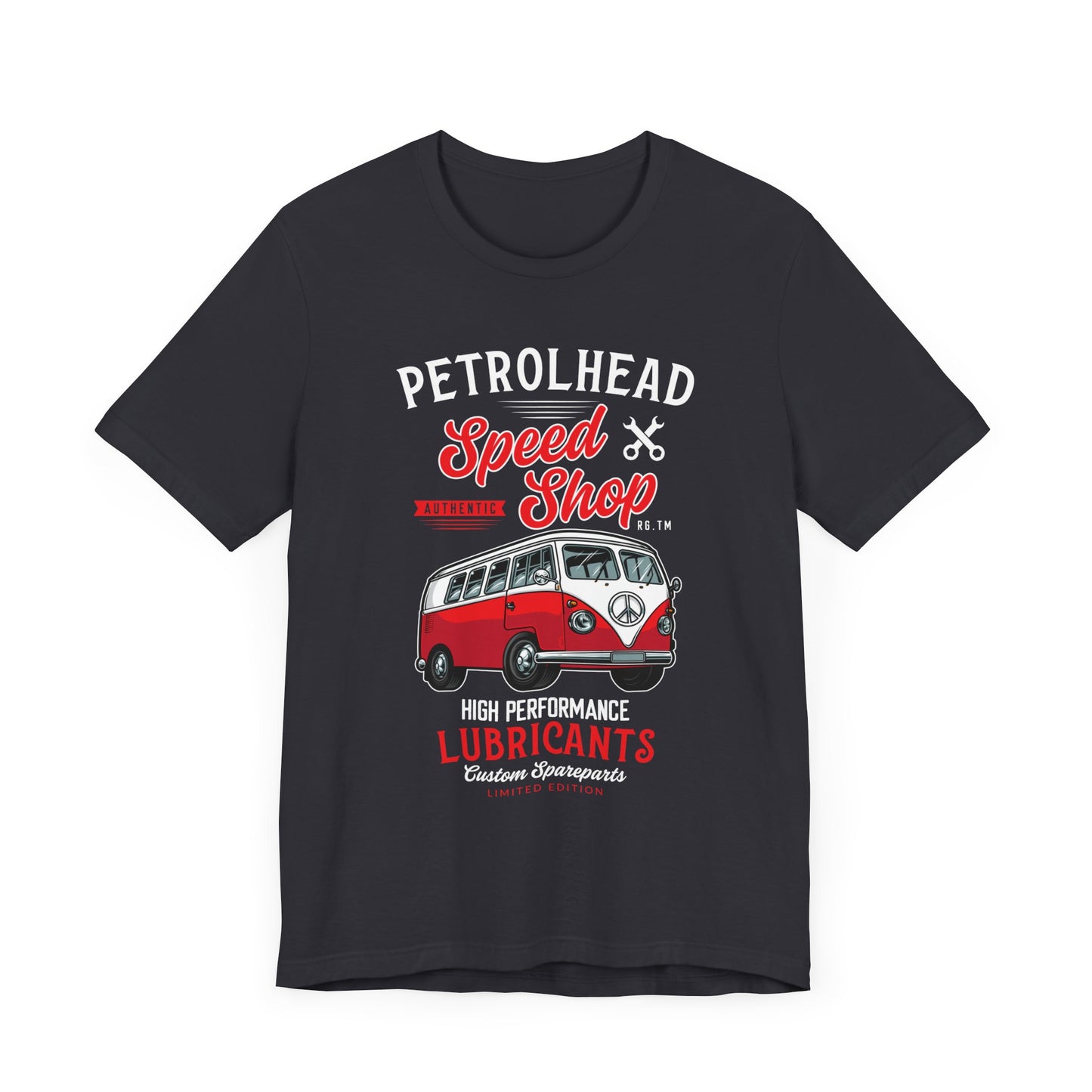 Petrolhead, Speed Shop - Unisex Jersey Short Sleeve Tee