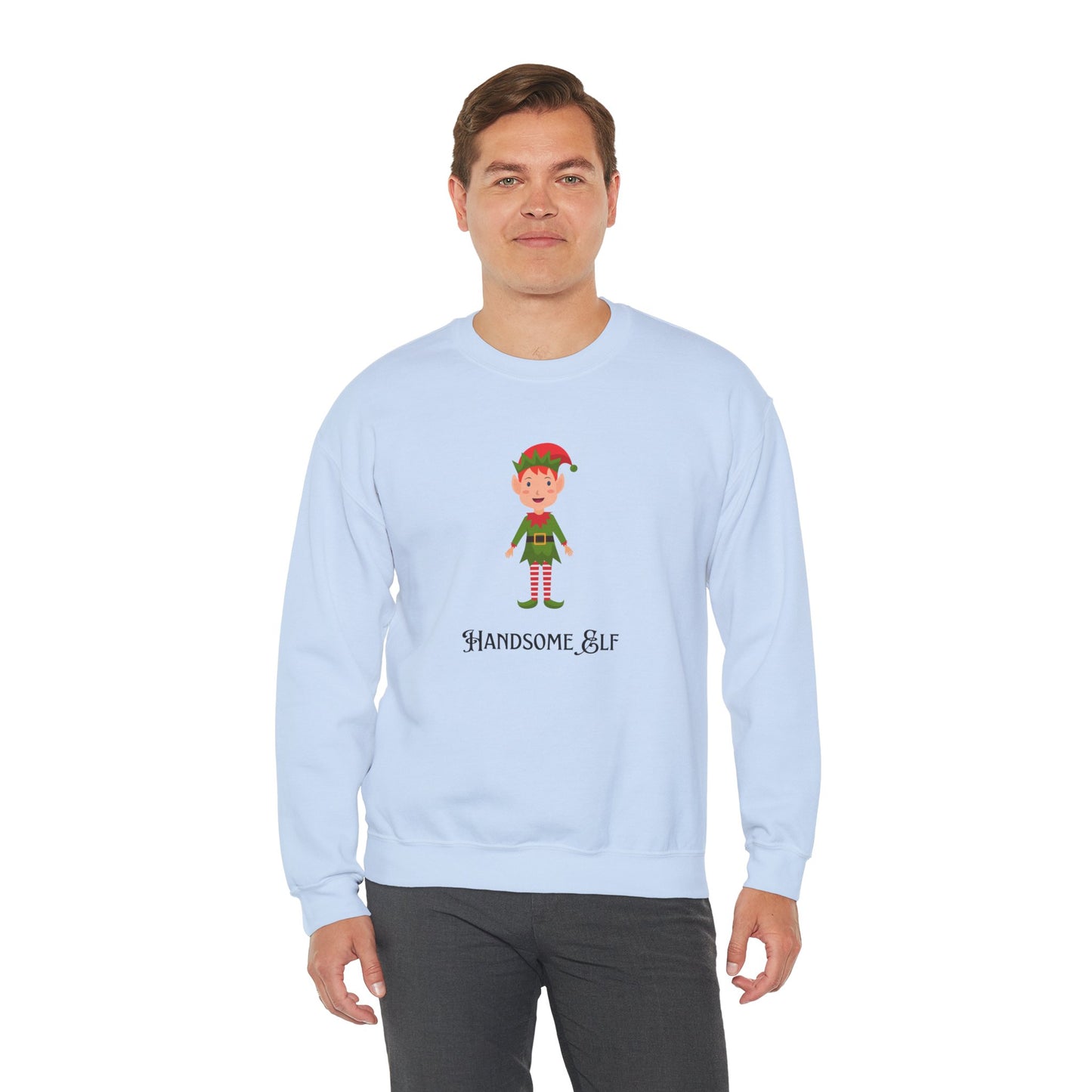 Handsome Elf - Unisex Heavy Blend™ Crewneck Sweatshirt