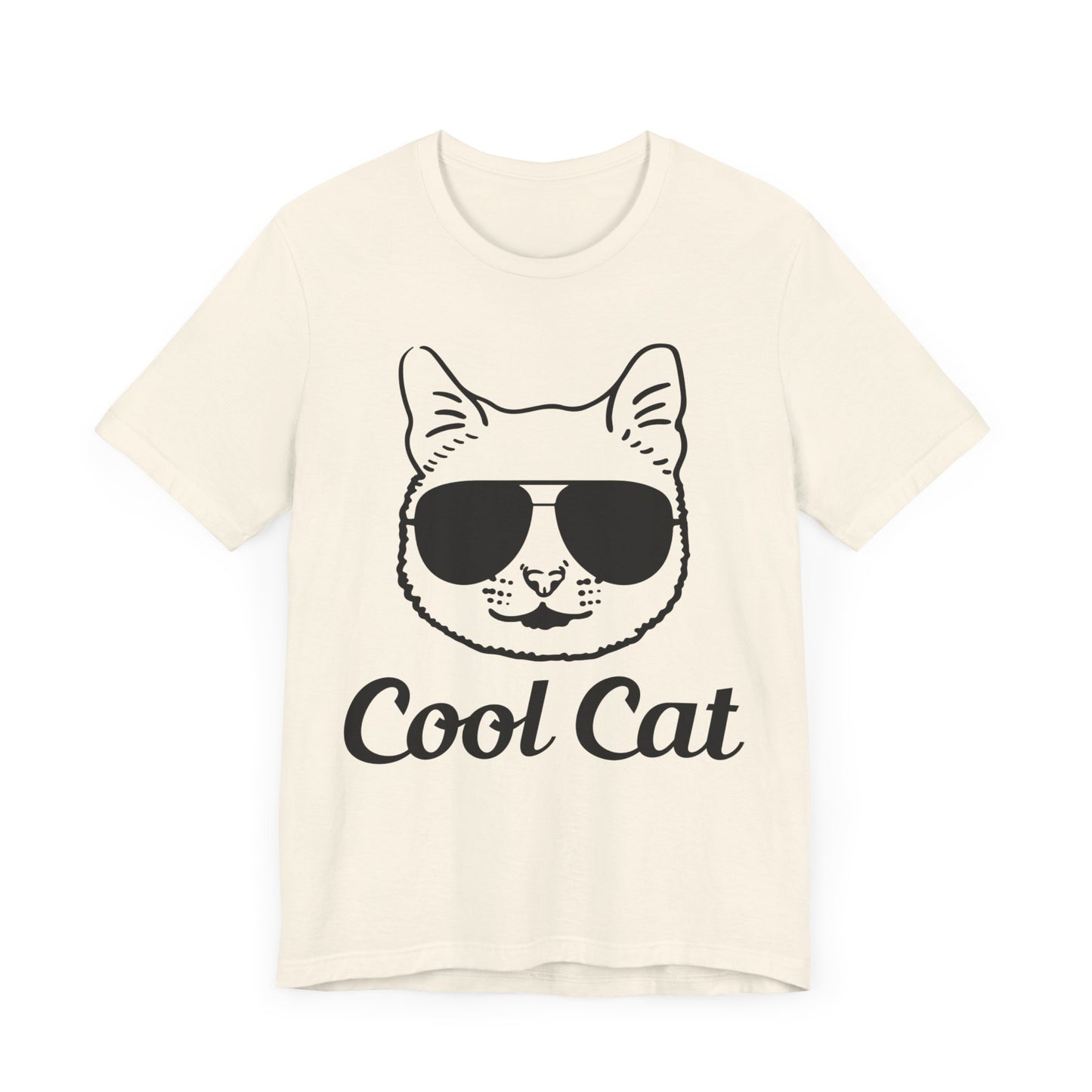 Cool Cat - Unisex Jersey Short Sleeve Tee