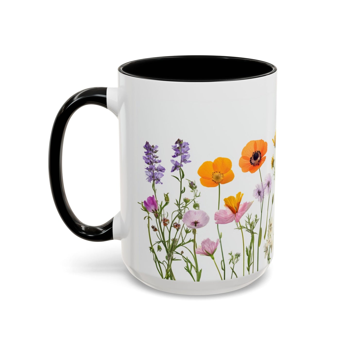 Wild Flowers - Accent Coffee Mug (11, 15oz) - 10401