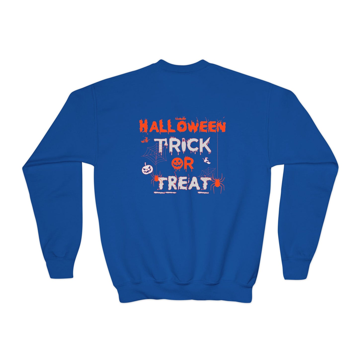 Halloween Trick Or Treat - Youth Crewneck Sweatshirt