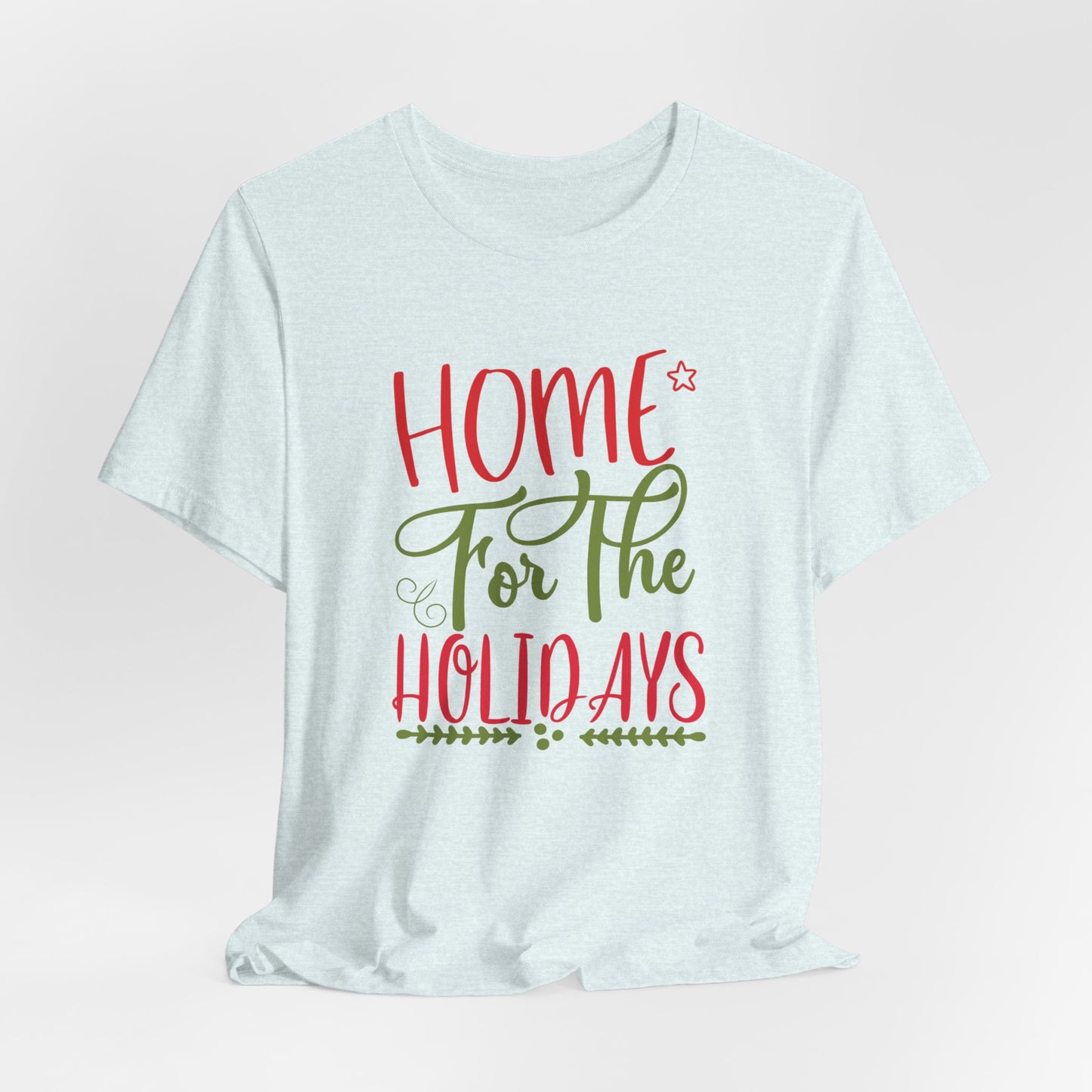 Christmas: Home For The Holiday - Unisex Jersey Short Sleeve Tee